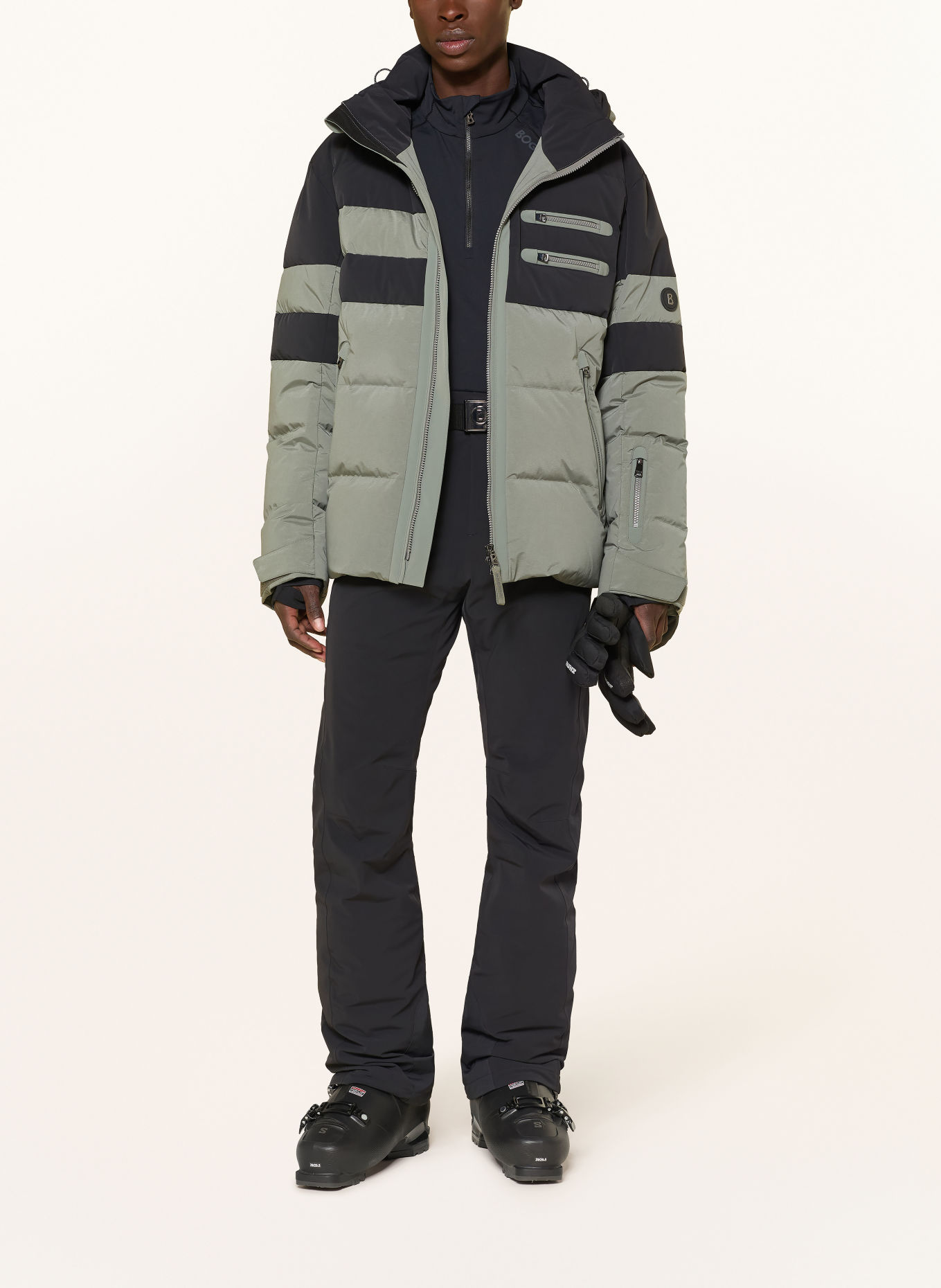 BOGNER Couche intermédiaire HARRY: NOIR