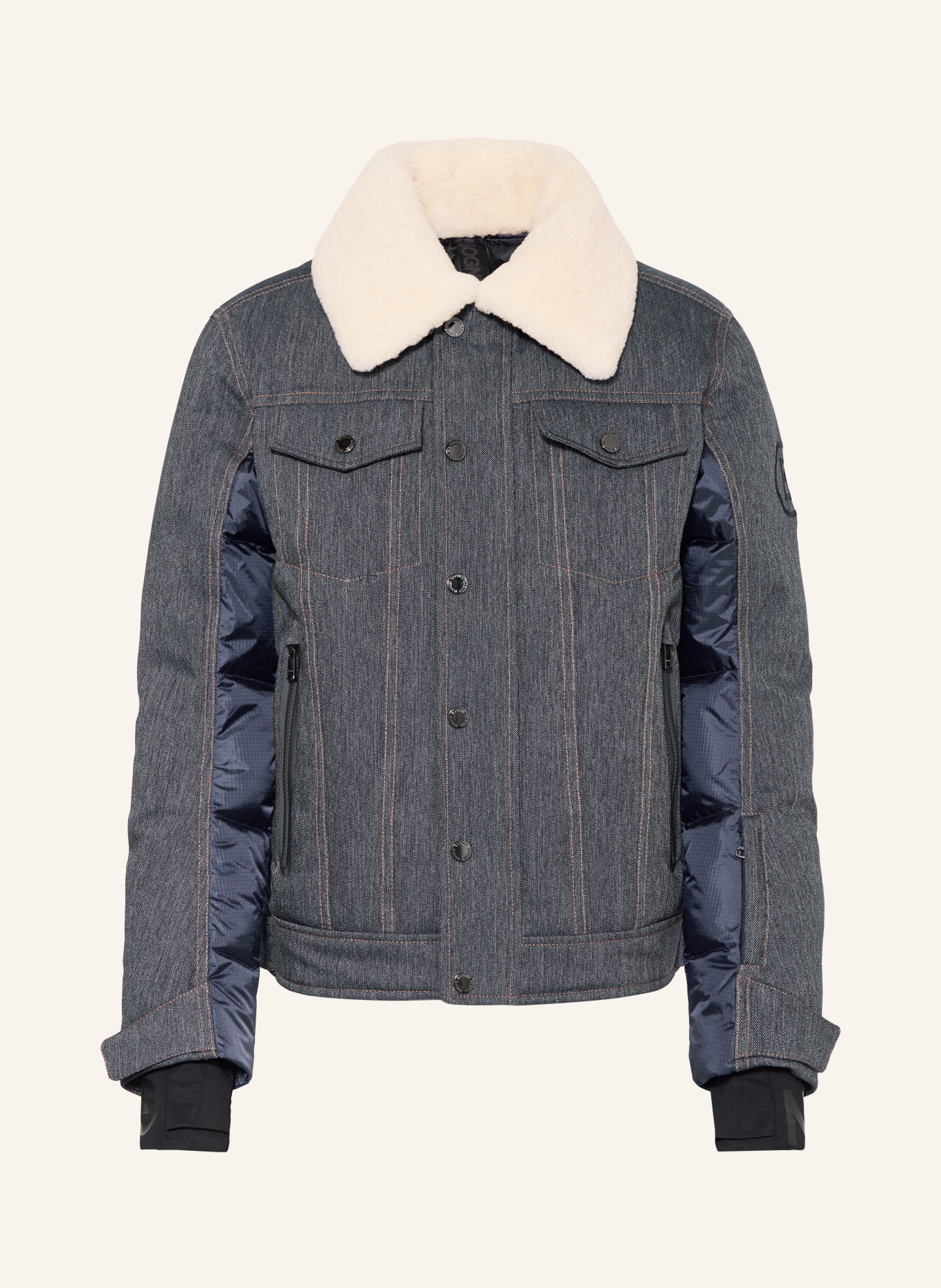 BOGNER Donzen ski-jas JEEN-LD: DONKERBLAUW