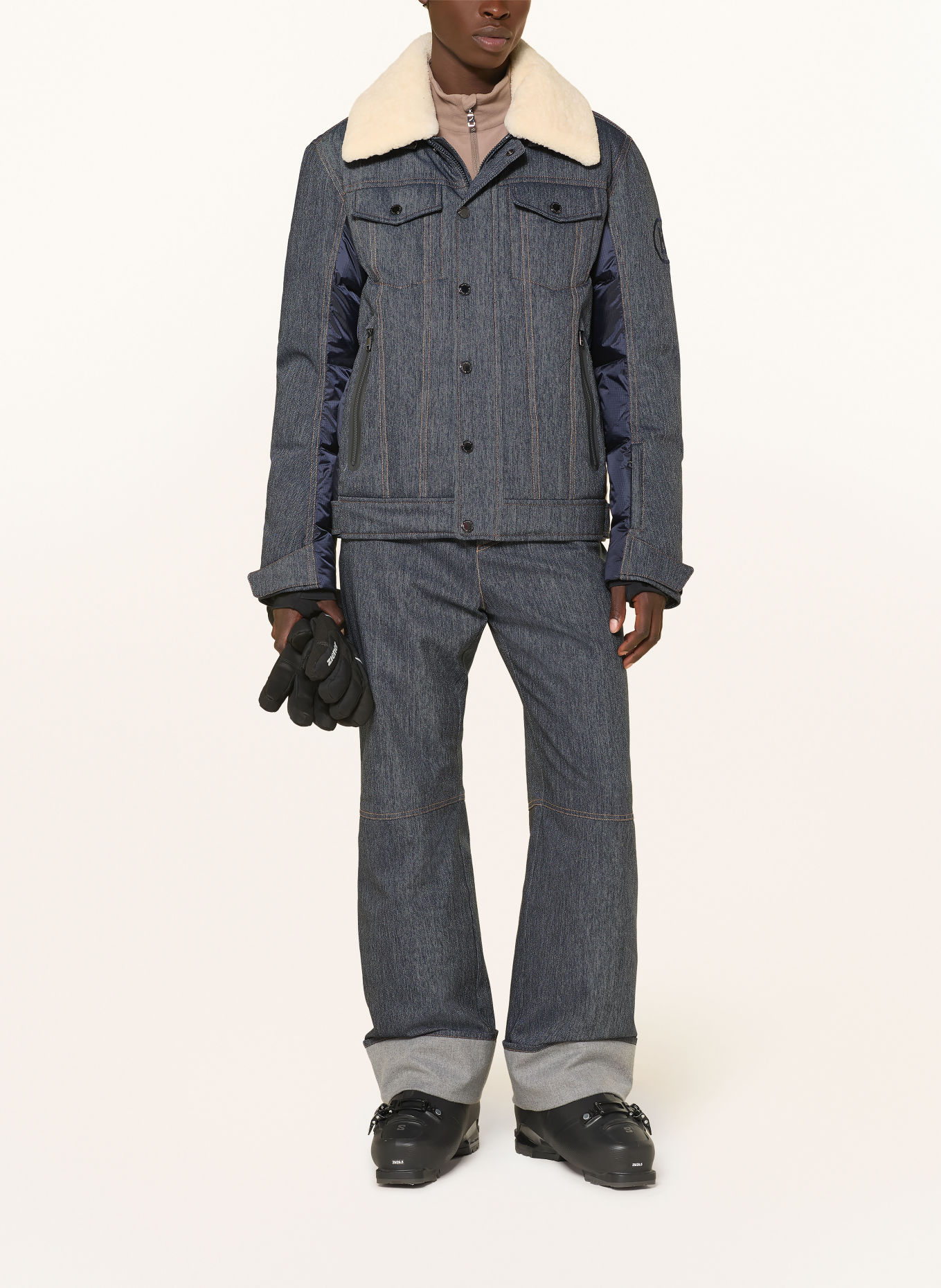 BOGNER Donzen ski-jas JEEN-LD: DONKERBLAUW