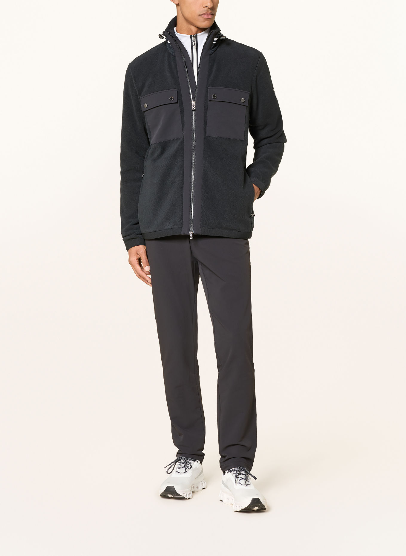 BOGNER Veste polaire GASTON: NOIR