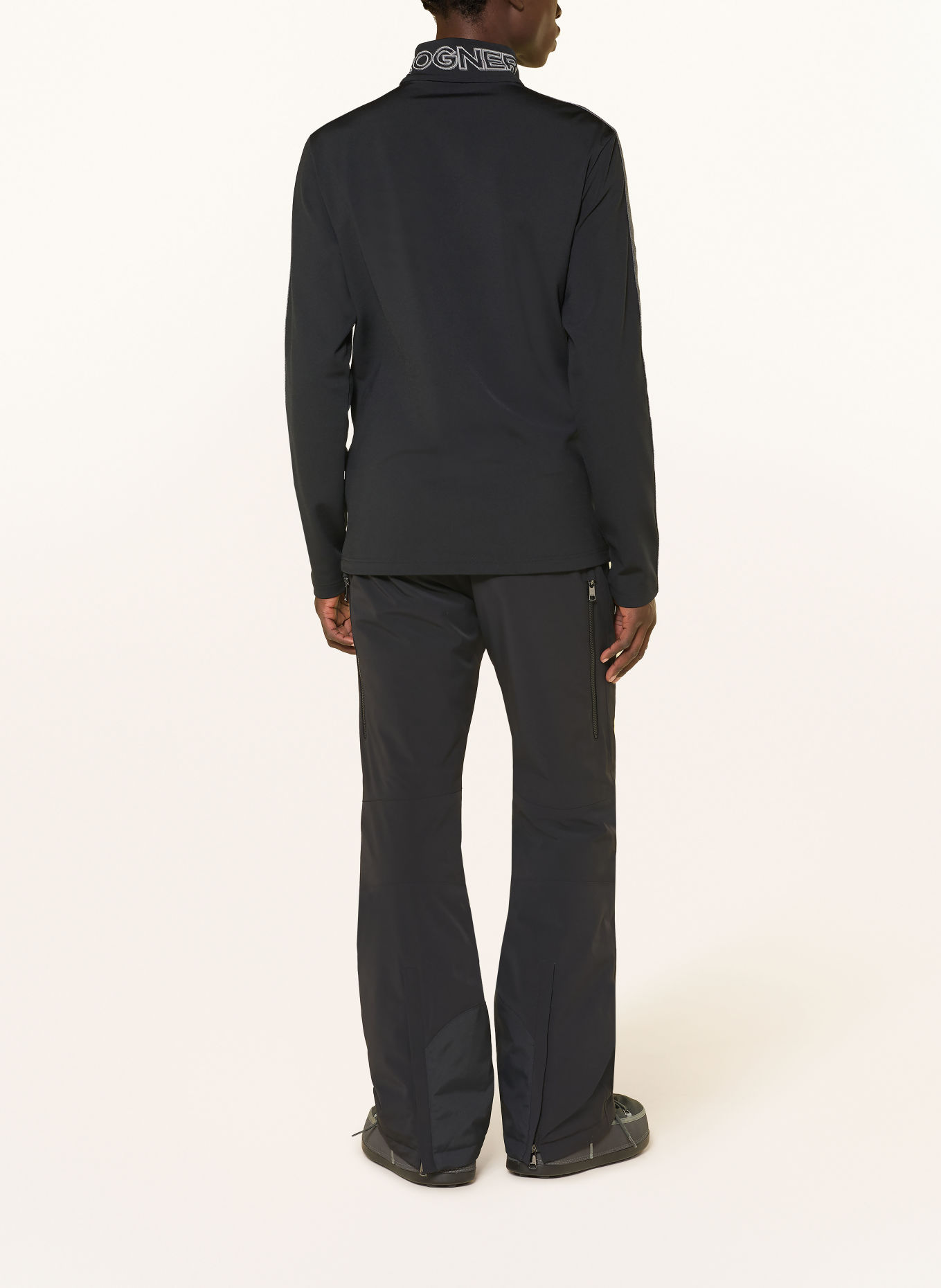 BOGNER Midlayer ELIOT: SCHWARZ / HELLGRAU