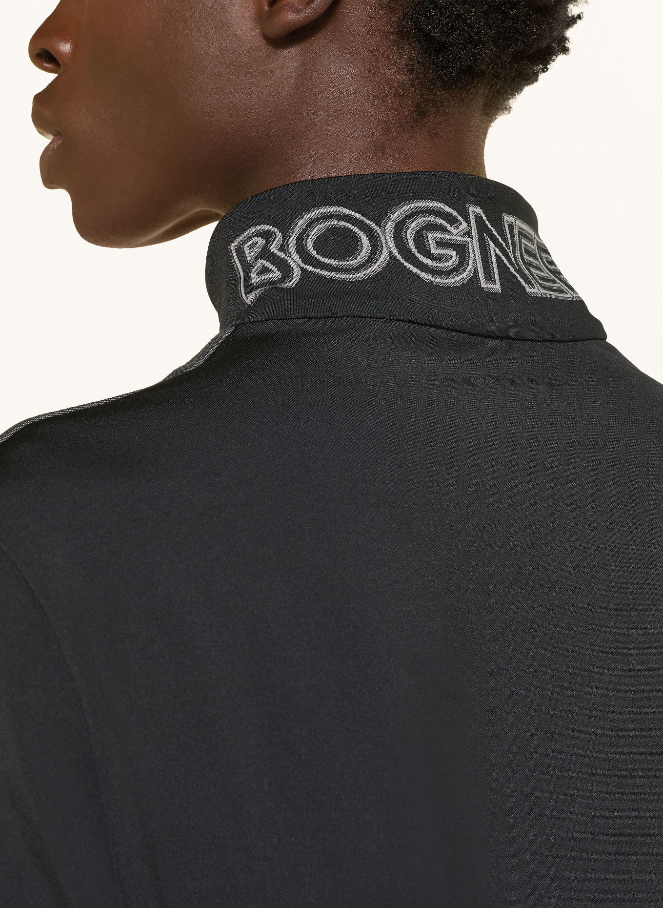 BOGNER Midlayer ELIOT: SCHWARZ / HELLGRAU