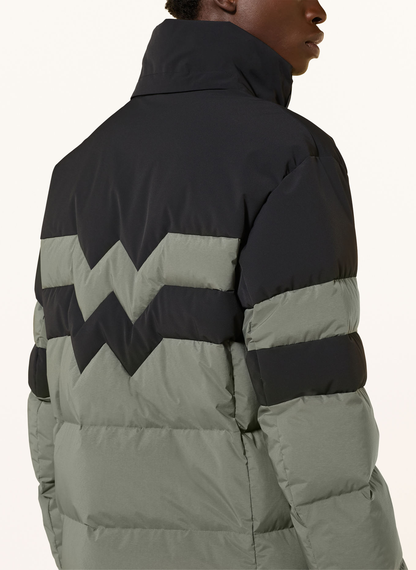 BOGNER Donzen ski-jas RION-D: ZWART / GROEN