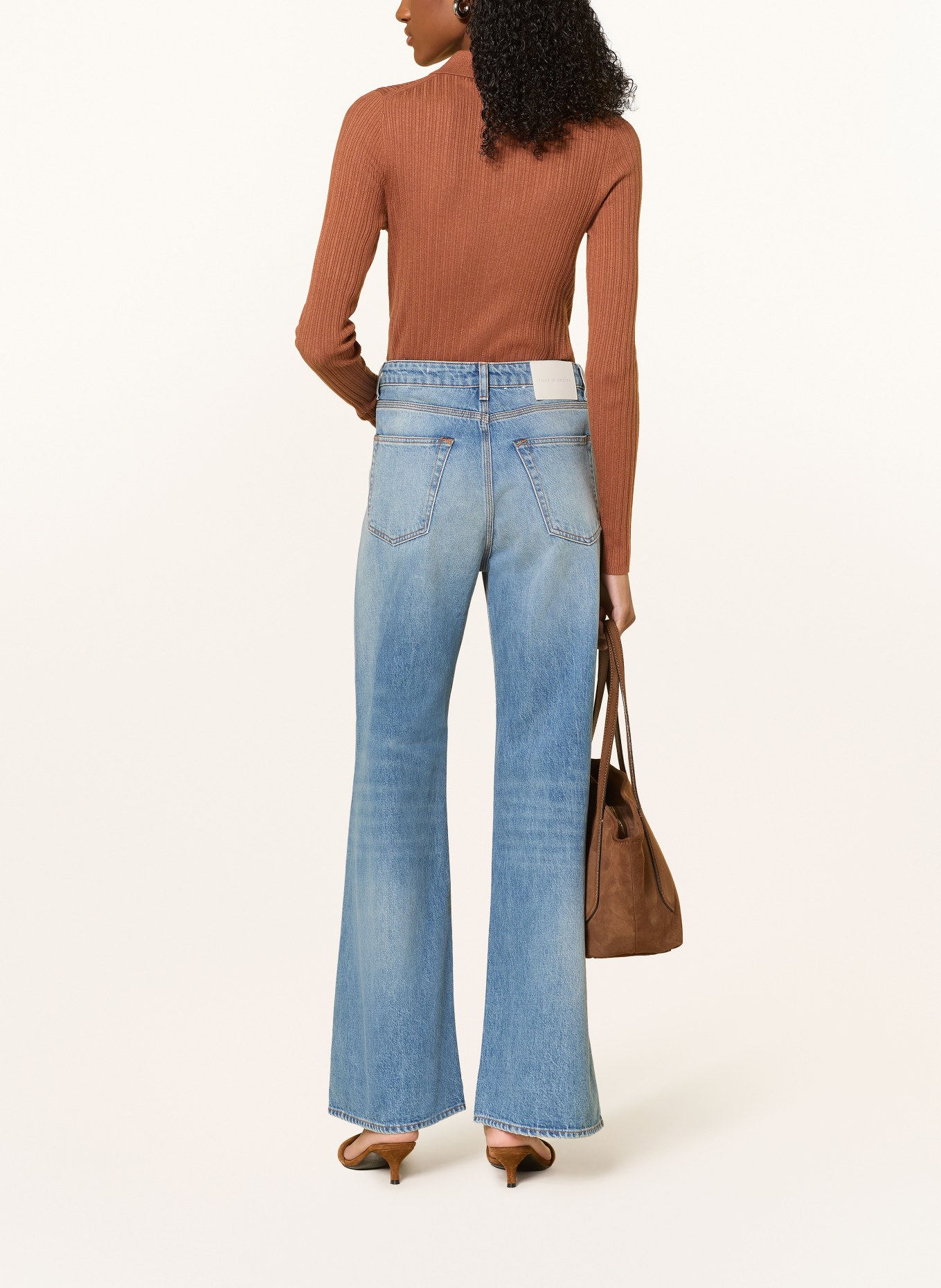 TIGER OF SWEDEN Wide Leg Jeans KINNE: 200 Light blue
