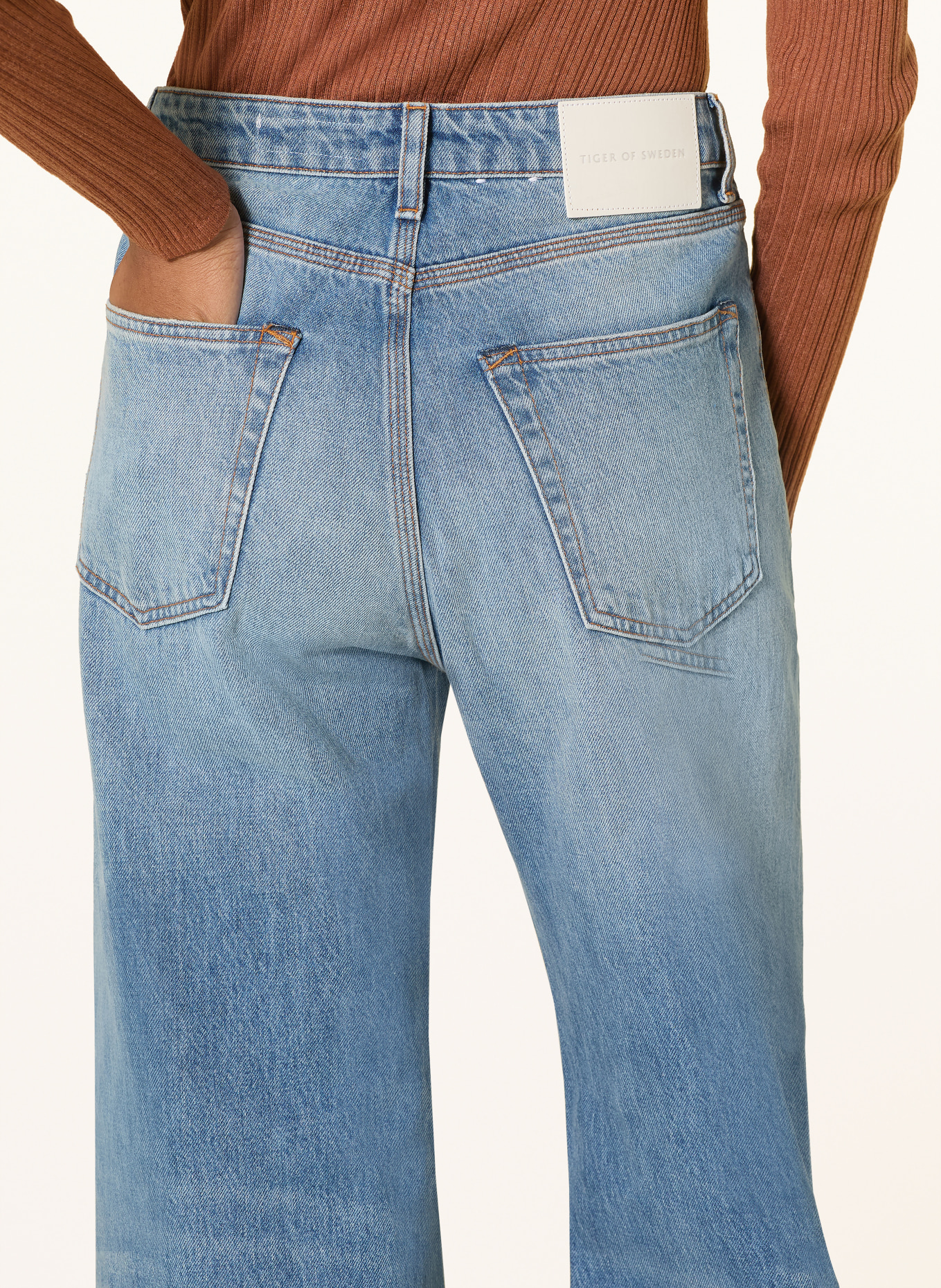TIGER OF SWEDEN Wide Leg Jeans KINNE: 200 Light blue