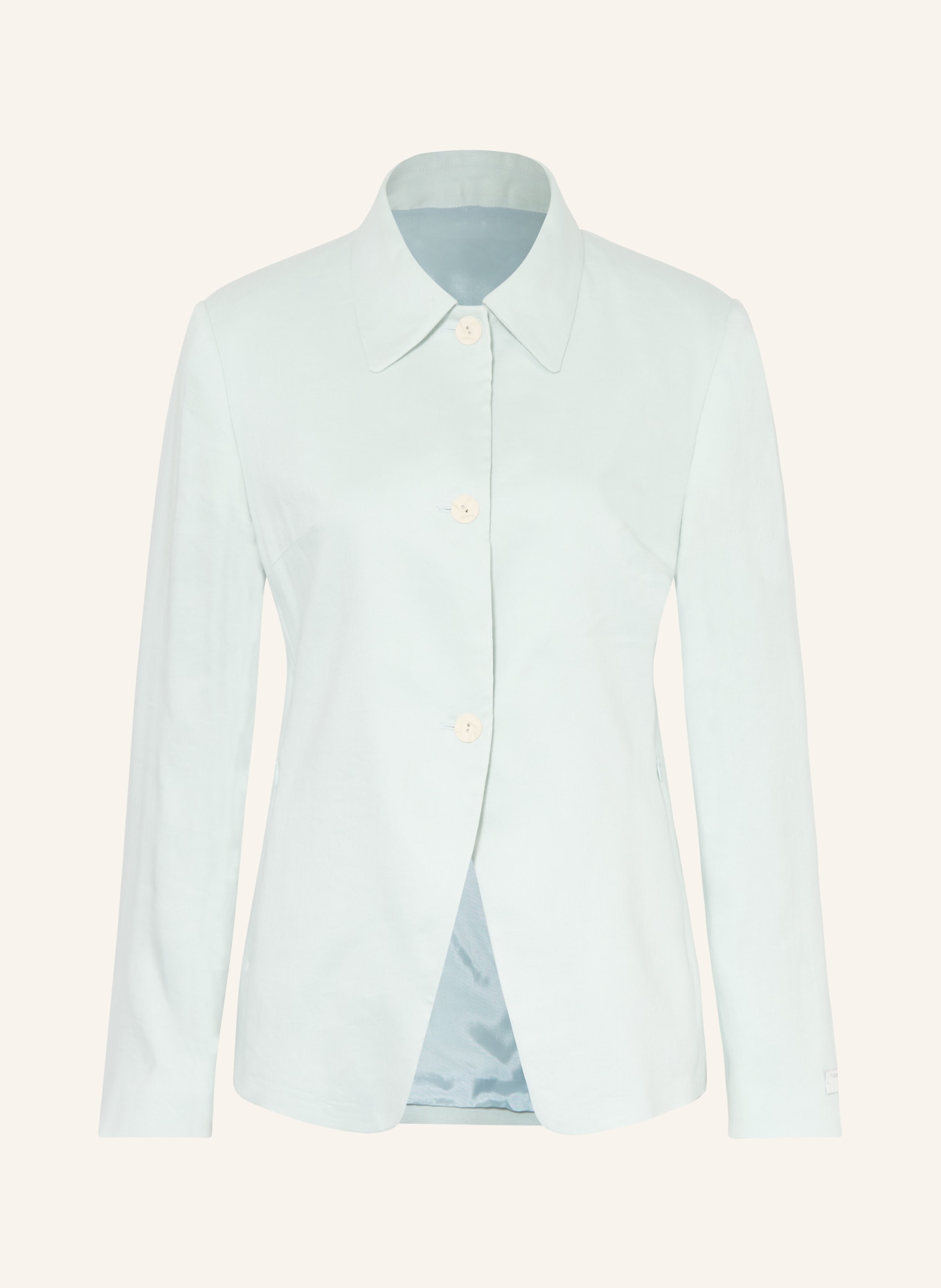 TIGER OF SWEDEN Blazer ELOISE mit Leinen: HELLBLAU