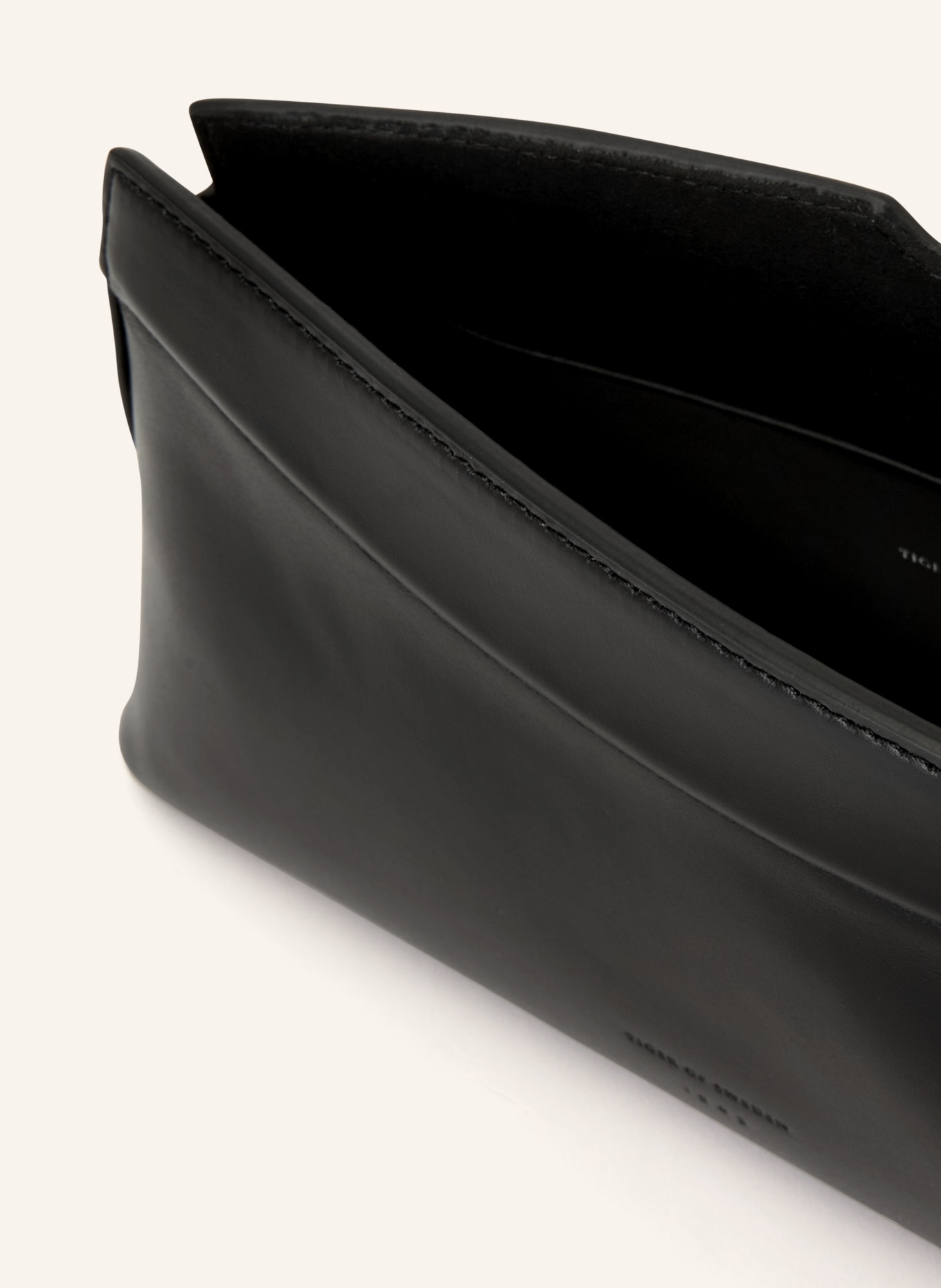 TIGER OF SWEDEN Clutch VESPERI S: NEGRU