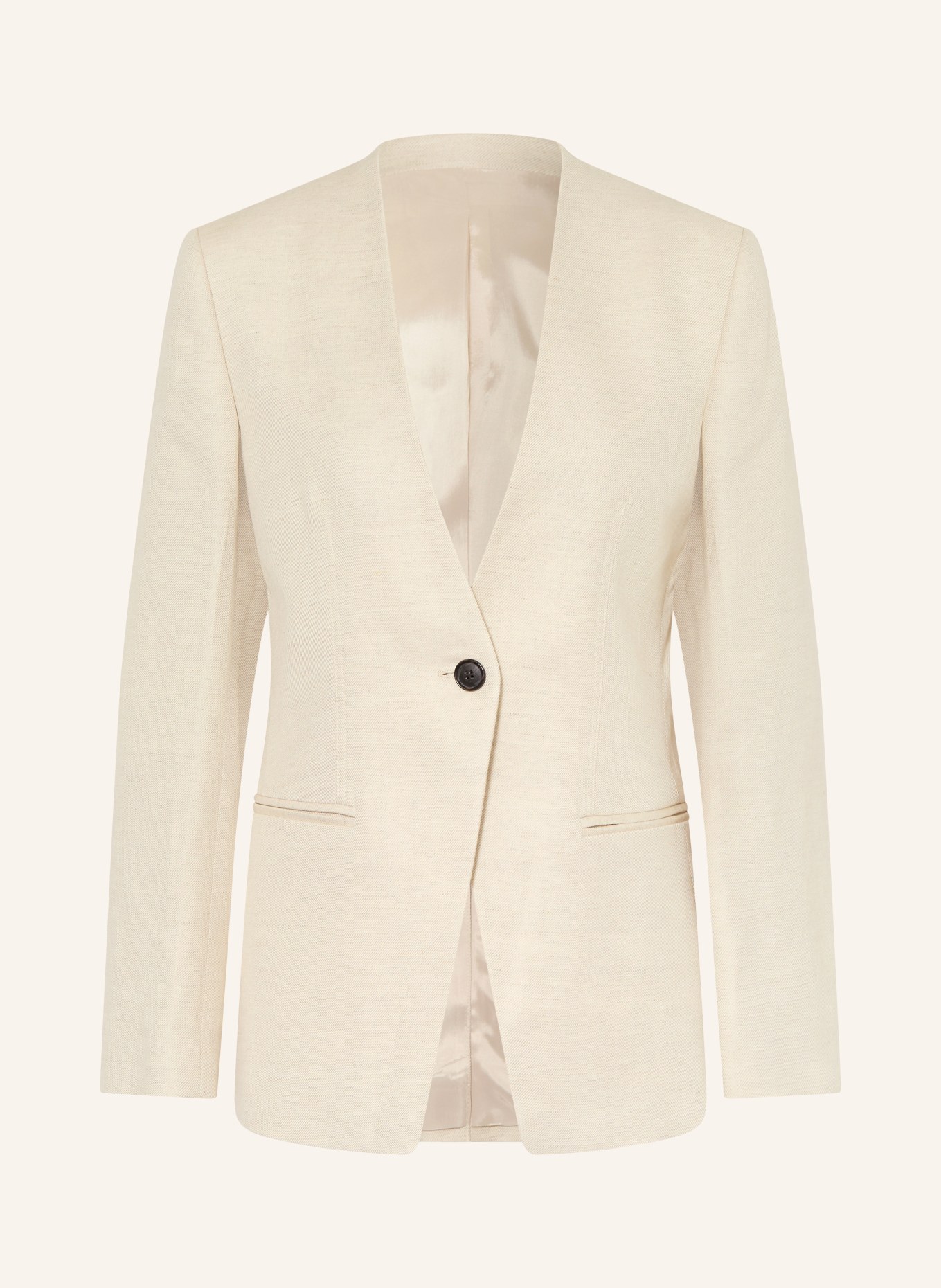 TIGER OF SWEDEN Blazer JONI mit Leinen: BEIGE
