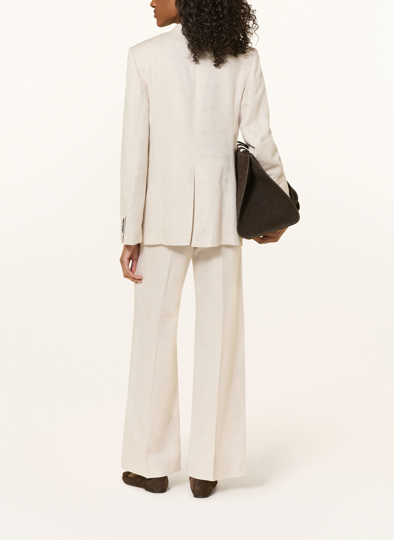 TIGER OF SWEDEN Marlenehose HEDVI mit Leinen: BEIGE