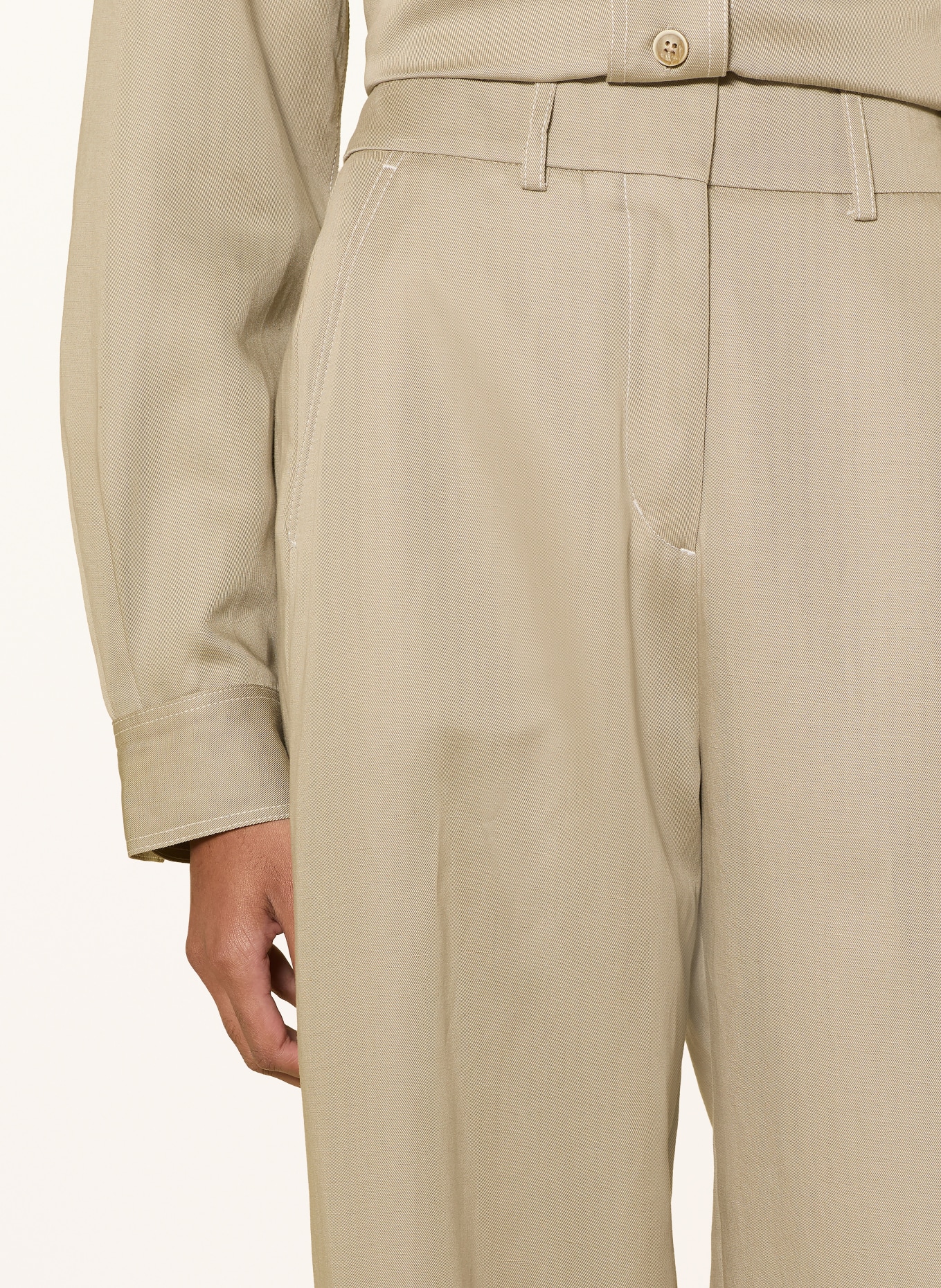 TIGER OF SWEDEN UNNI Marlene Pants: LIGHT GREEN