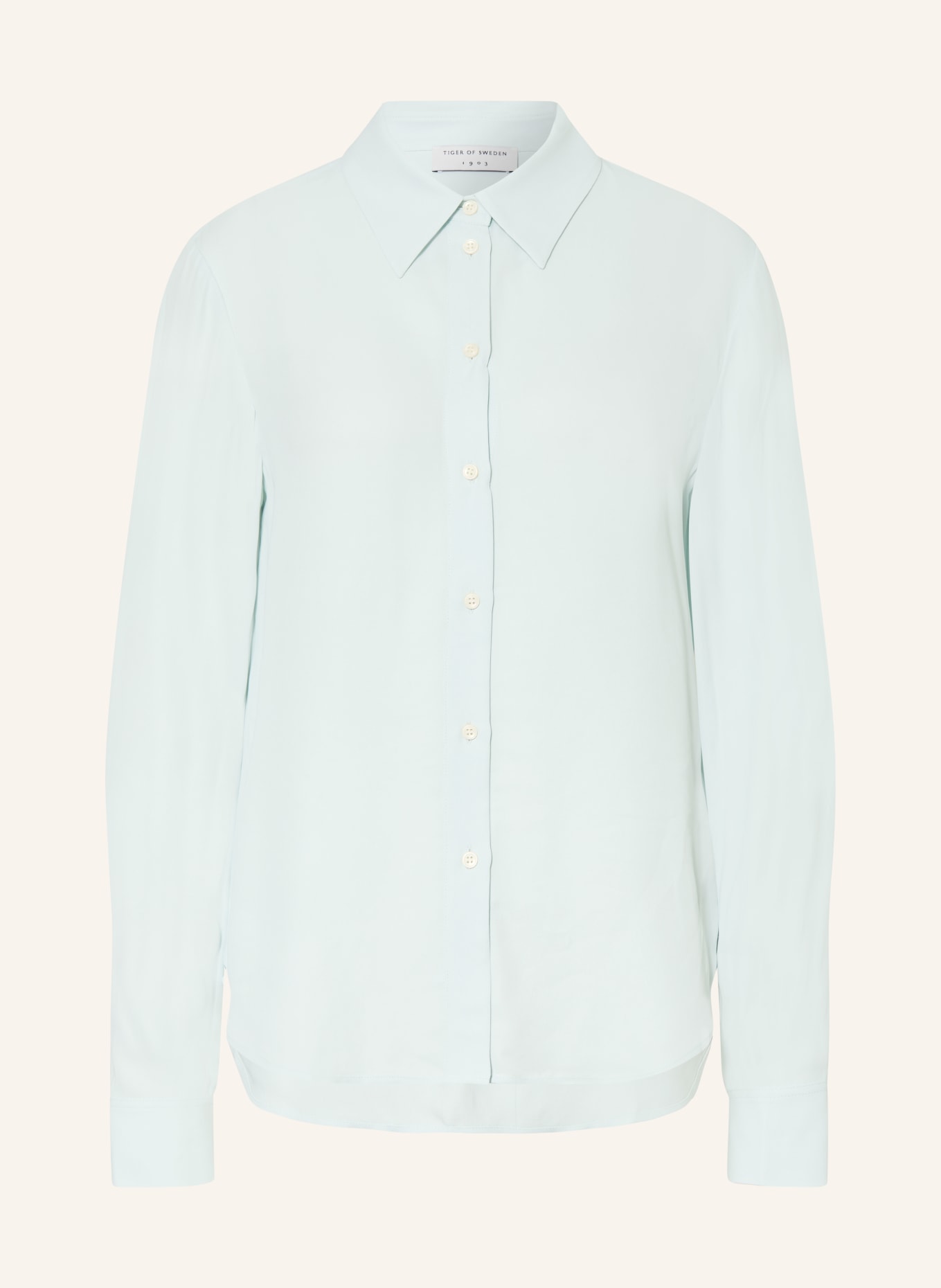 TIGER OF SWEDEN Overhemdblouse CAMILLA: TURQUOISE