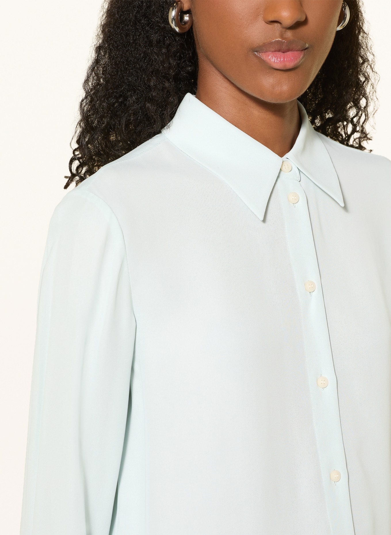 TIGER OF SWEDEN Overhemdblouse CAMILLA: TURQUOISE