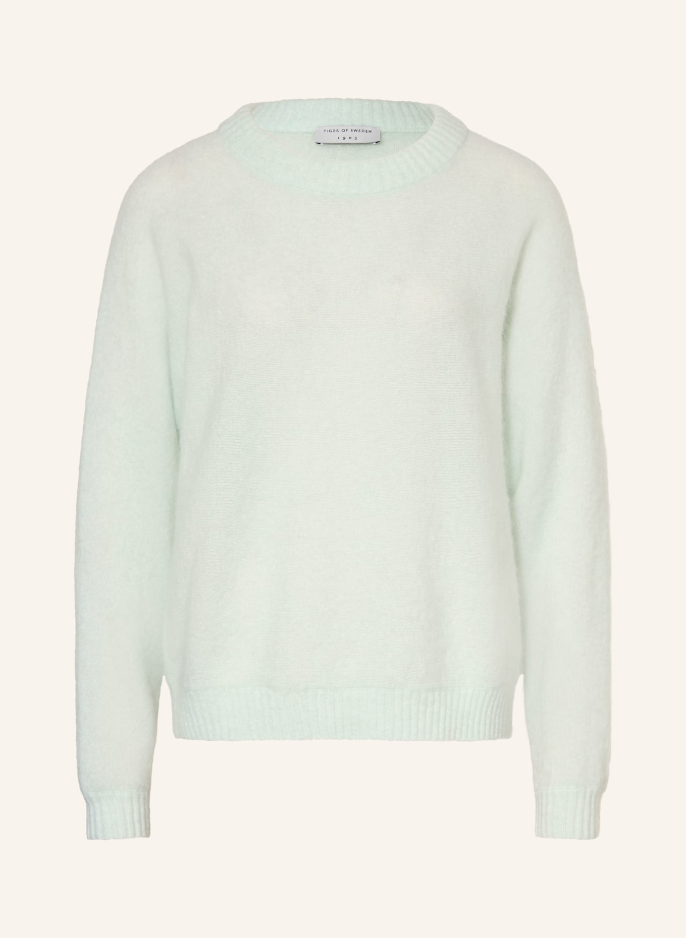 TIGER OF SWEDEN GWYNN Sweater with Mohair: MINT