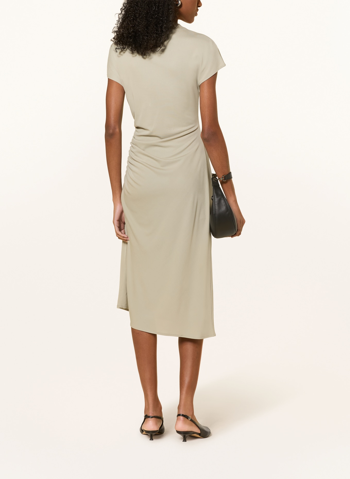 TIGER OF SWEDEN ALIZ jersey shift dress: LIGHT GREEN