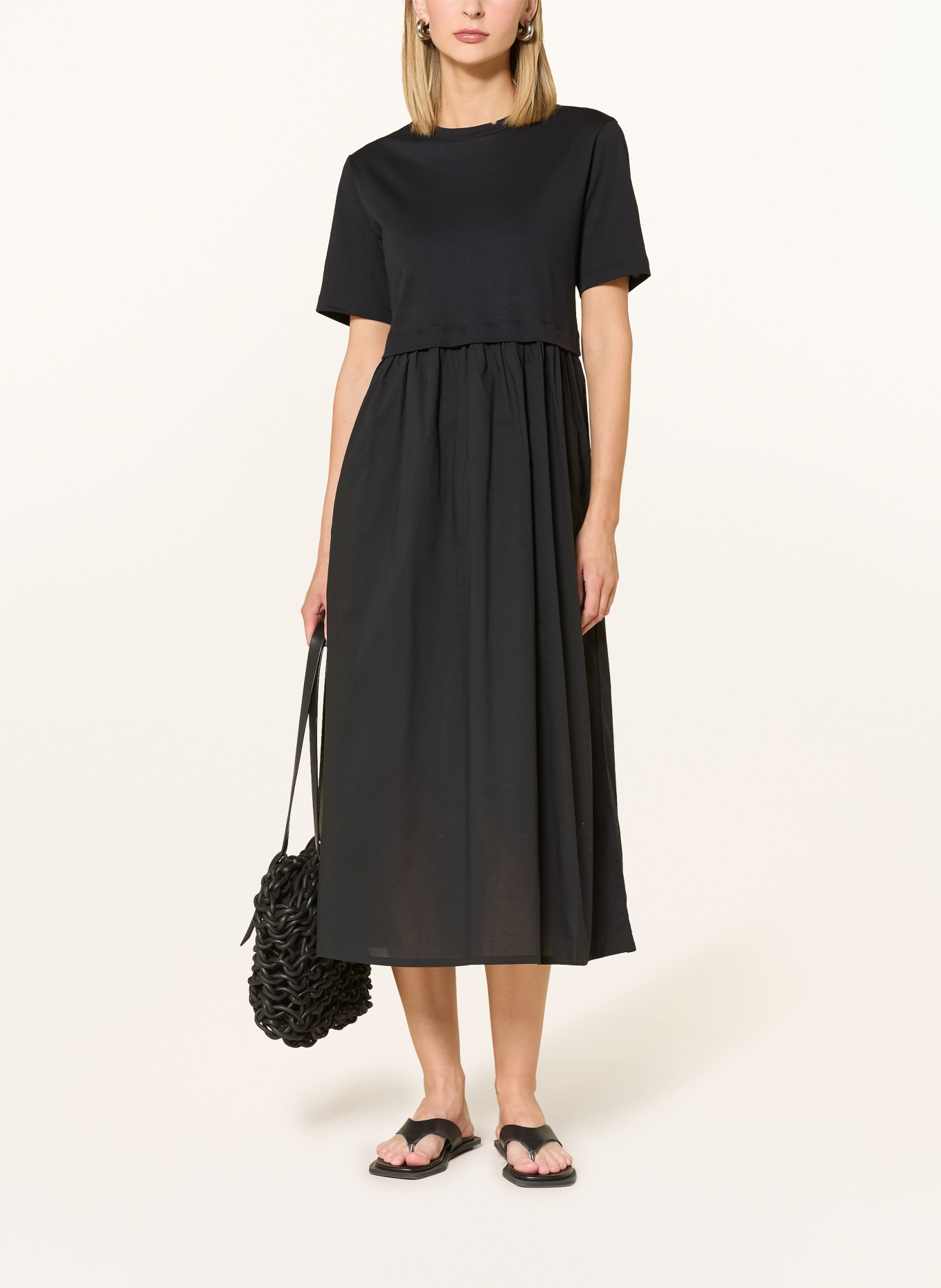 Marc O'Polo Jerseykleid: SCHWARZ