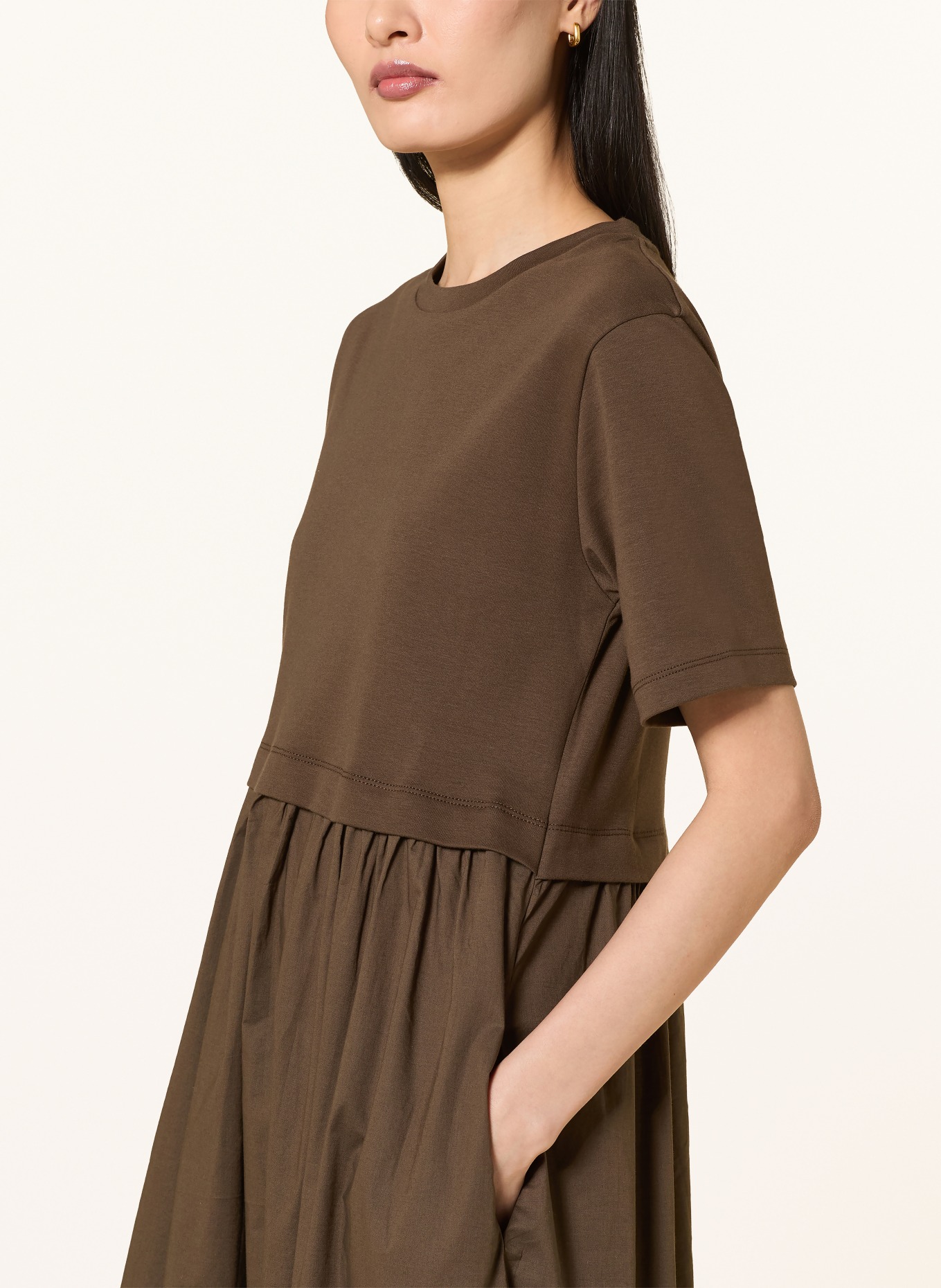 Marc O'Polo Jerseykleid: KHAKI