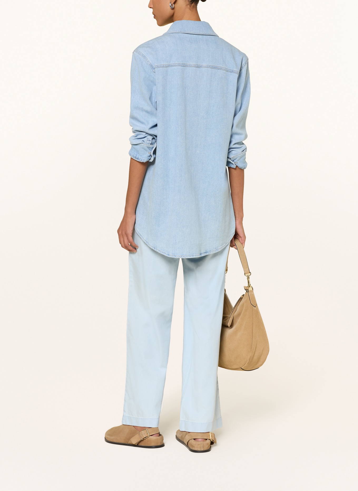Marc O'Polo Hose in Jeansoptik: HELLBLAU