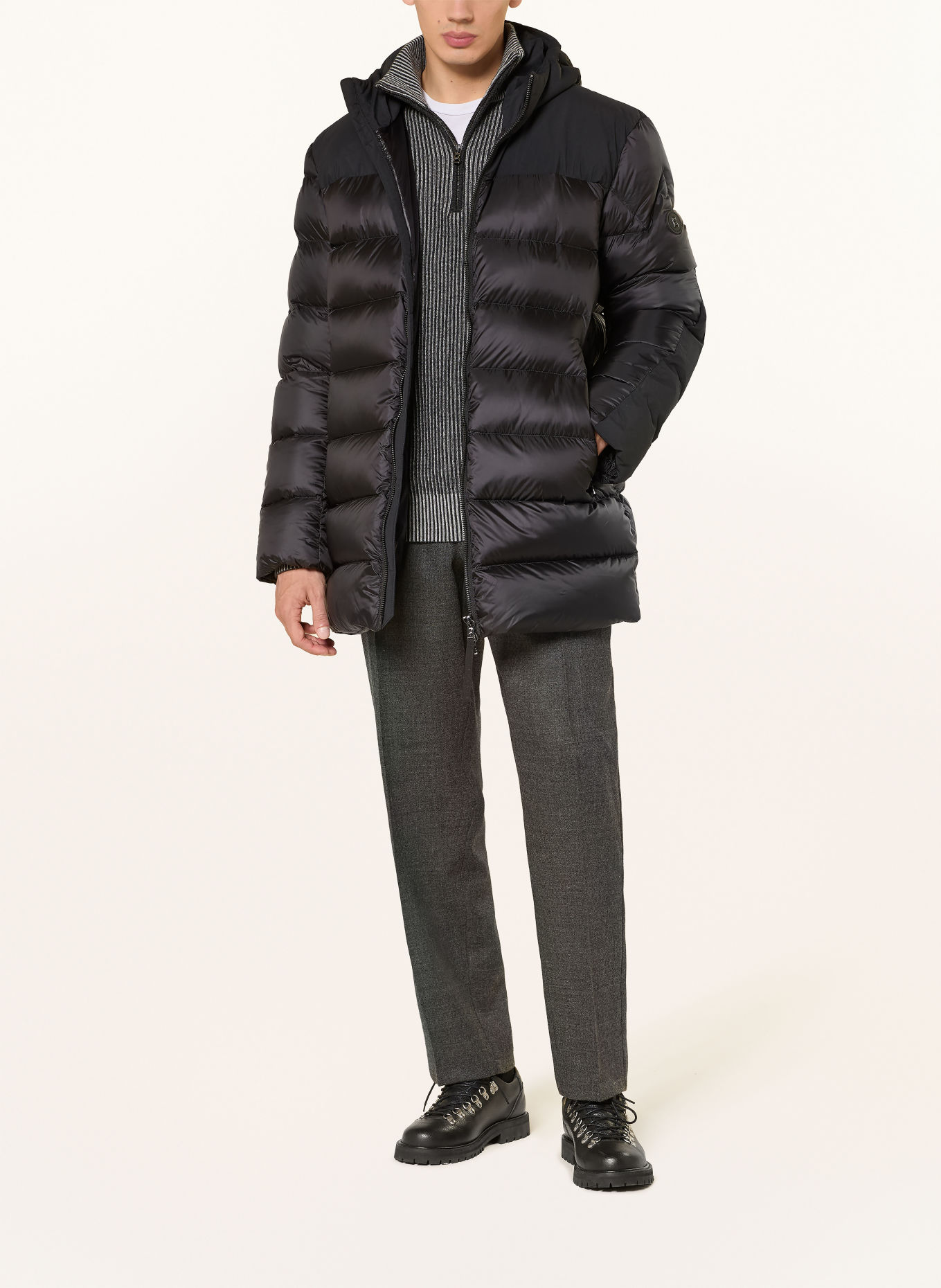 BOGNER HERBY-D3 Down Jacket: BLACK