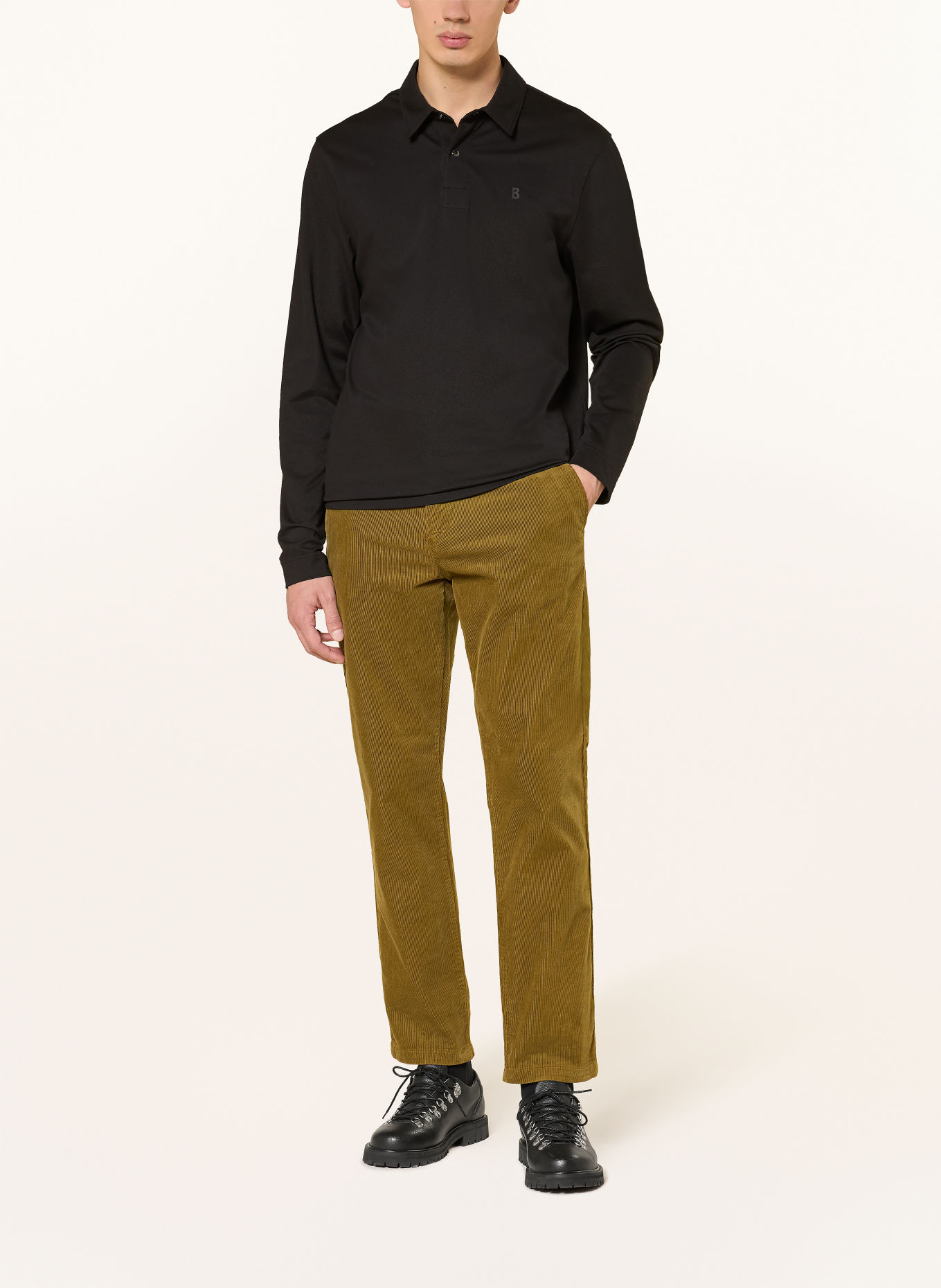 BOGNER TIMON-6 turtleneck sweater with cashmere: DARK GRAY