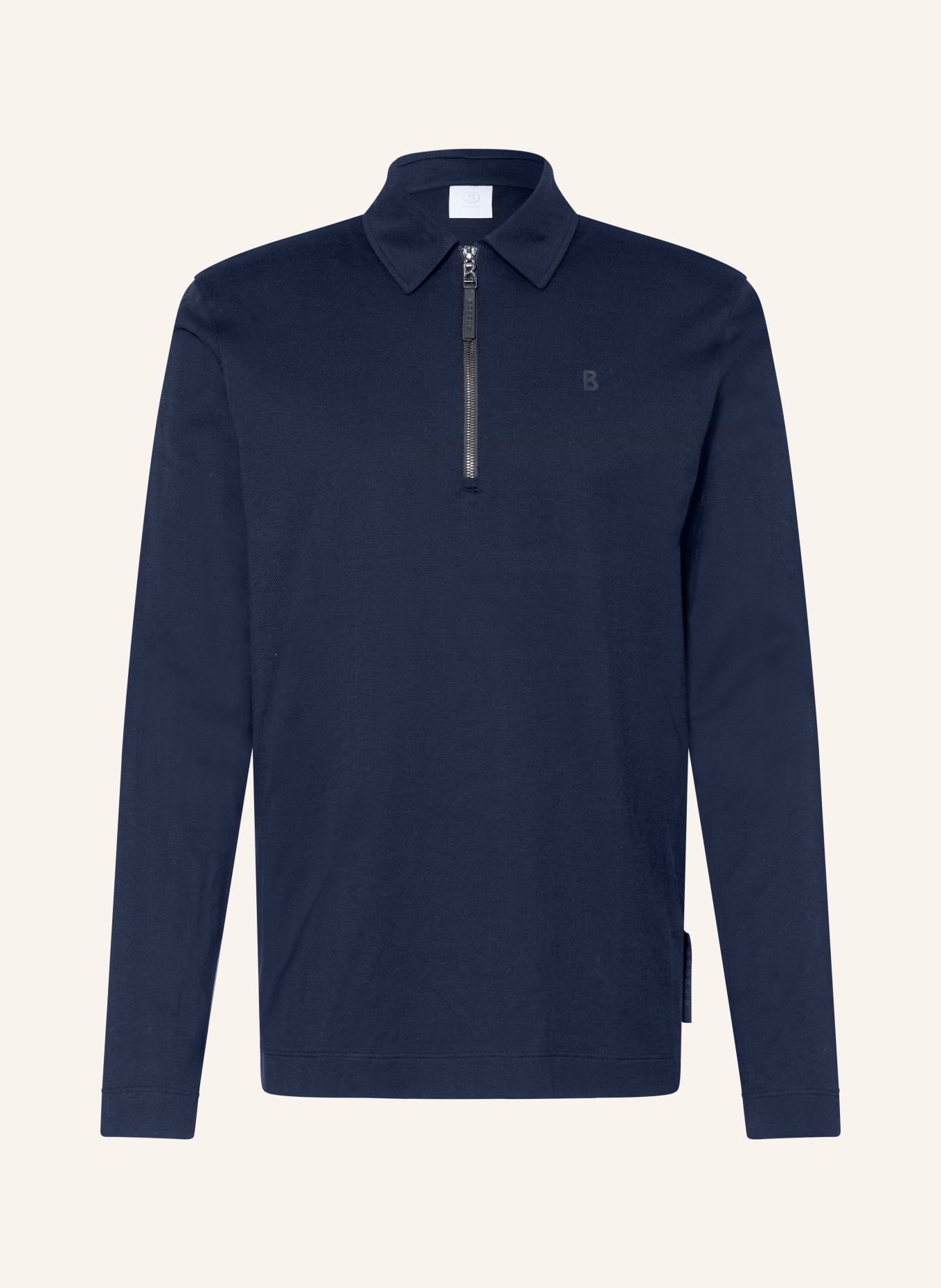 BOGNER Jersey-Poloshirt BAILEY-1: DUNKELBLAU