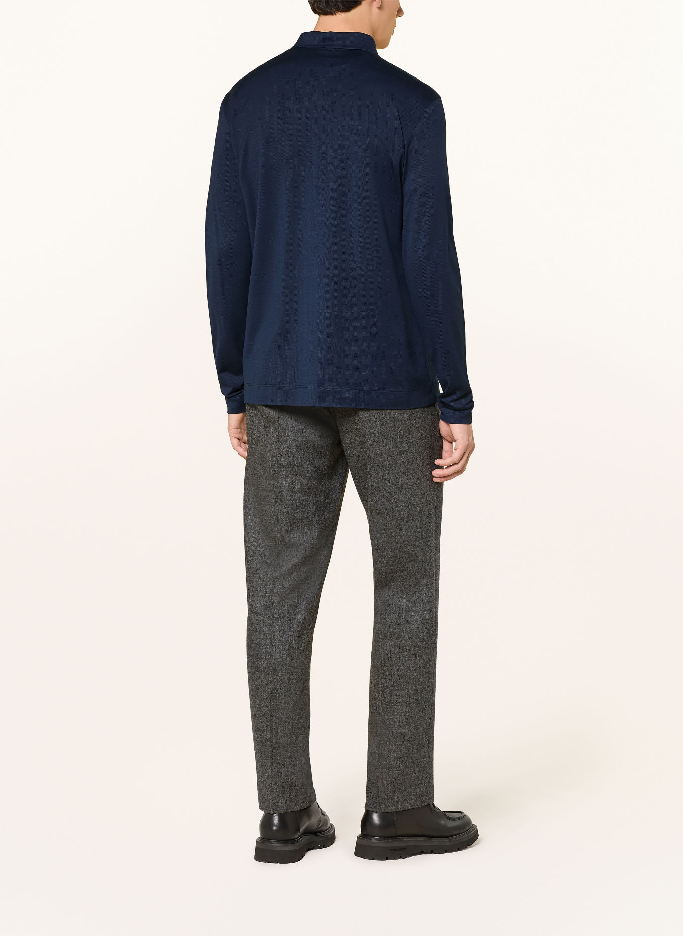 BOGNER Jersey-Poloshirt BAILEY-1: DUNKELBLAU