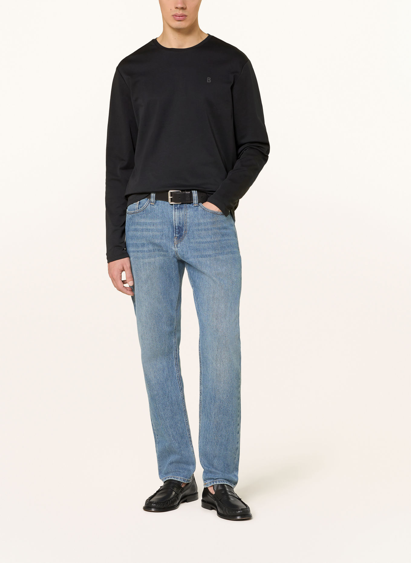 BOGNER Longsleeve ARVID: SCHWARZ