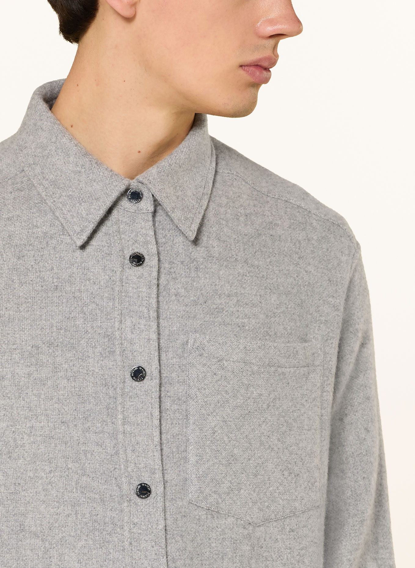 BOGNER Overjacket BENJI aus Cashmere: GRAU
