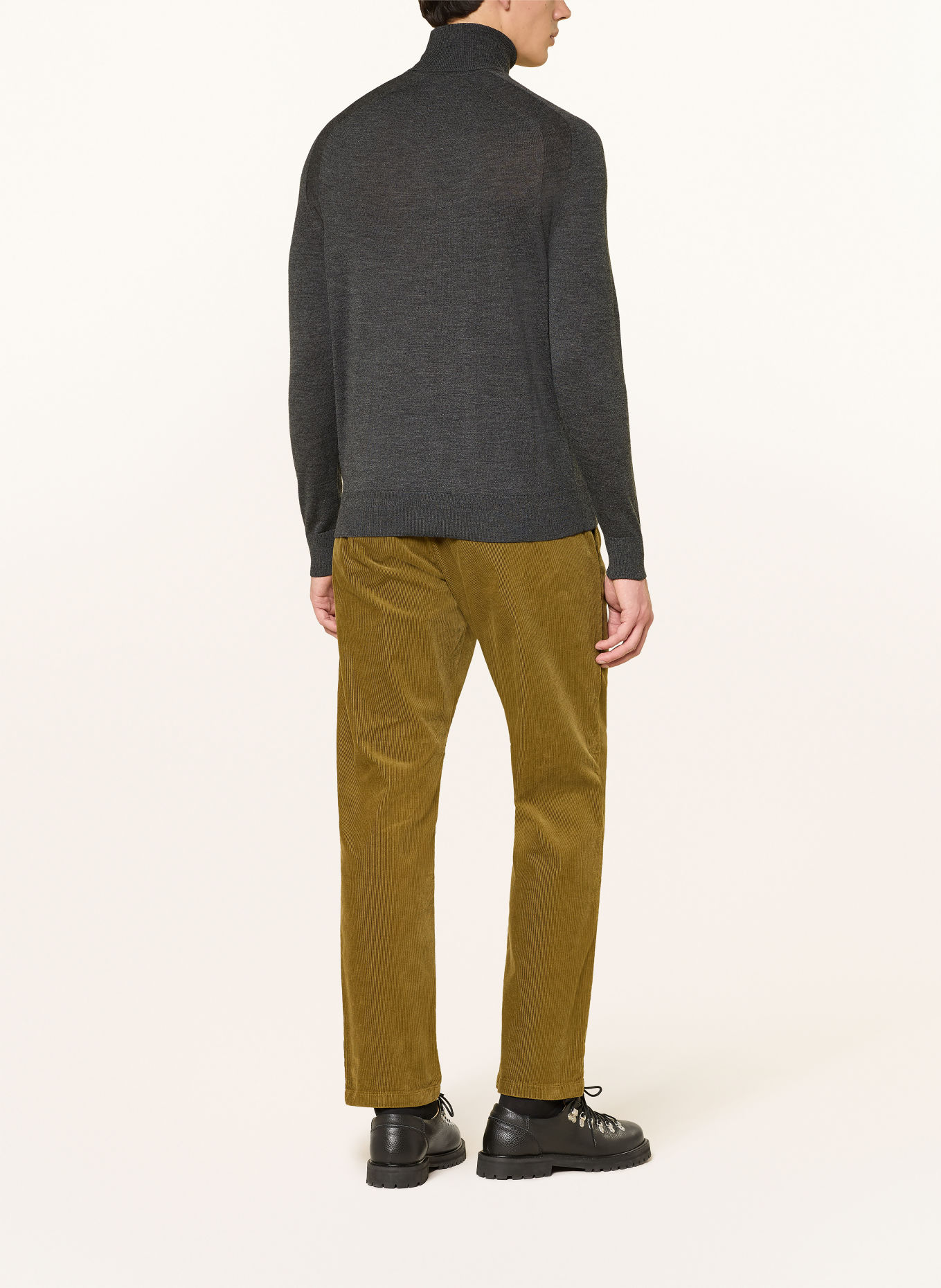BOGNER Piqué-Poloshirt GORDON-7: DUNKELGRAU
