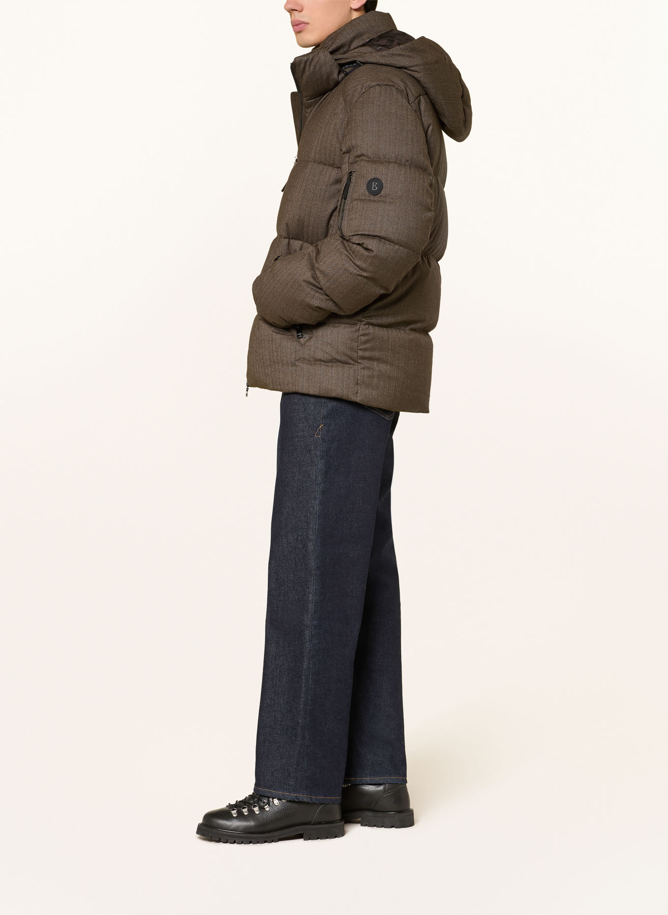 BOGNER Daunenjacke JAMY-3D: DUNKELBRAUN