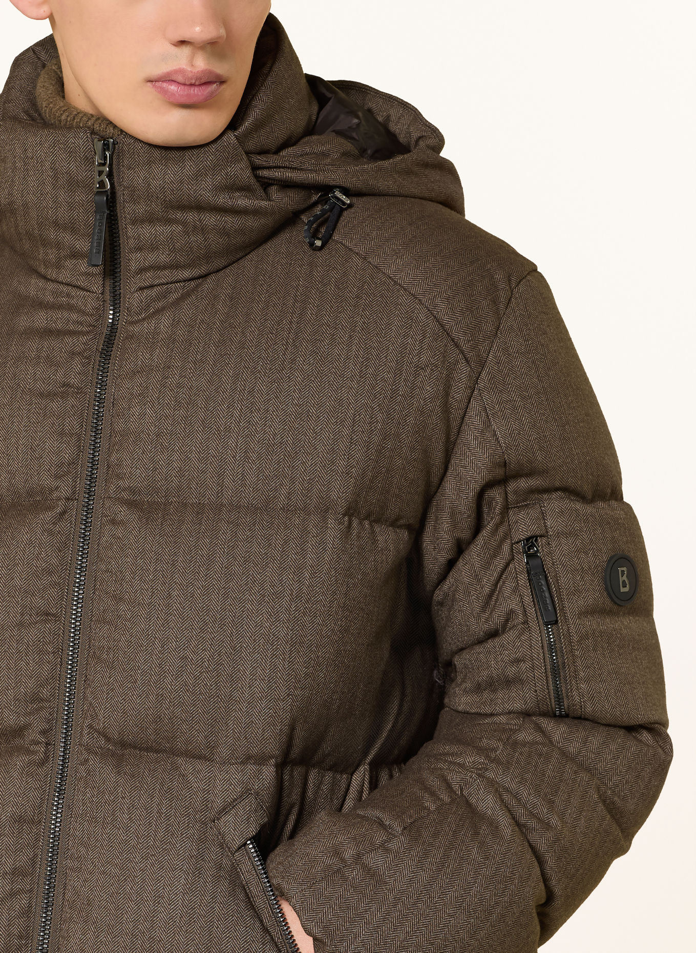 BOGNER Daunenjacke JAMY-3D: DUNKELBRAUN