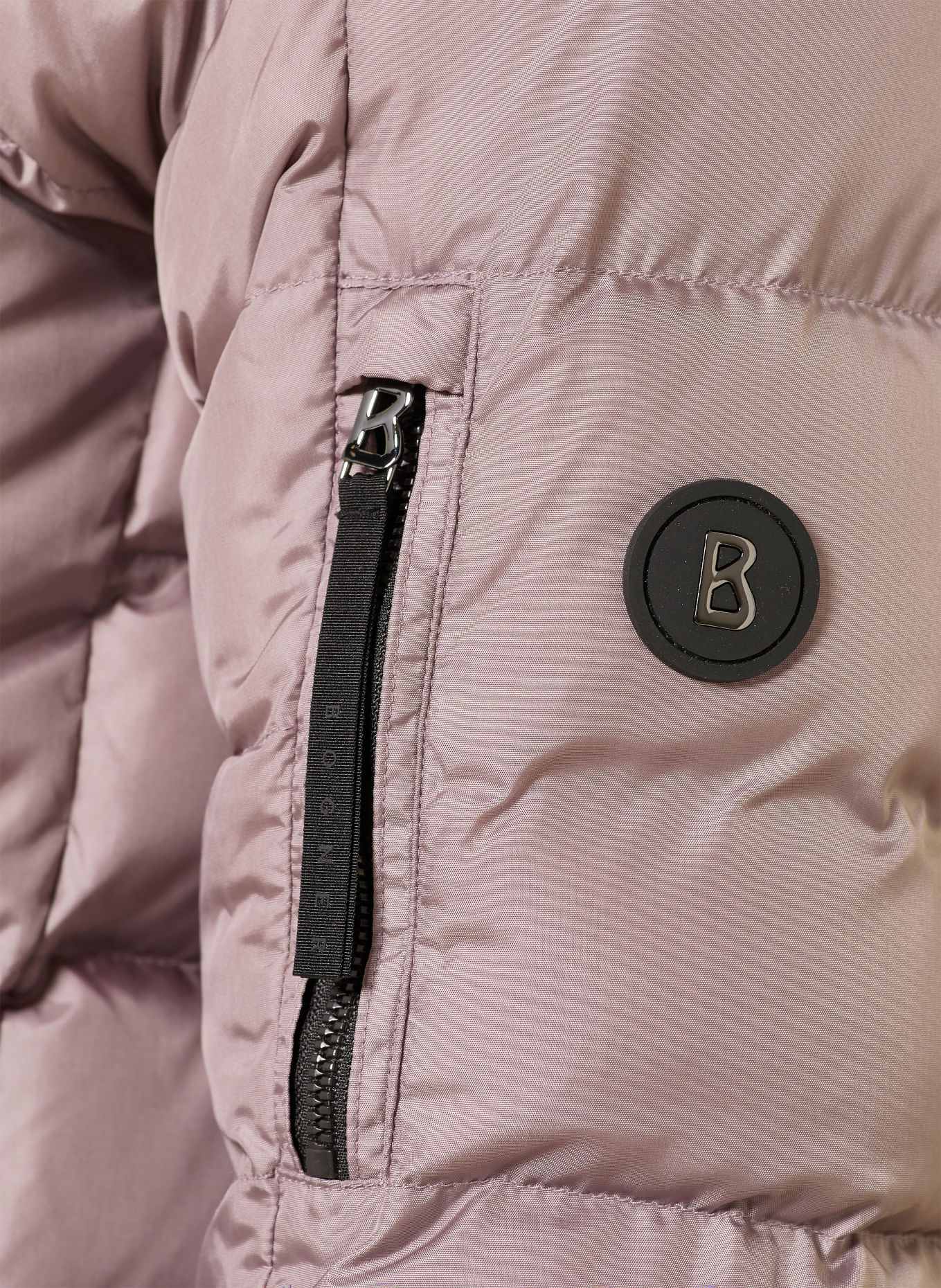 BOGNER Daunenjacke JAMY-D3: GRAU / SCHWARZ