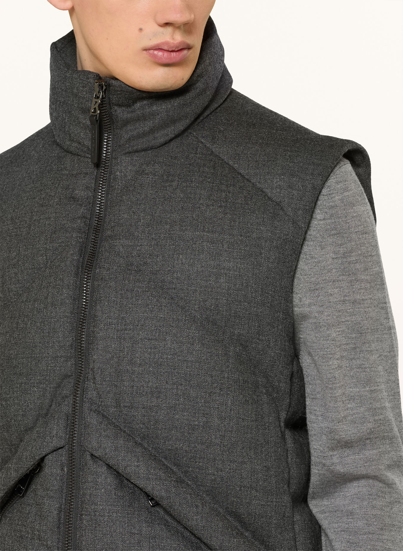 BOGNER Donsvest KENDO-DW: DONKERGRIJS