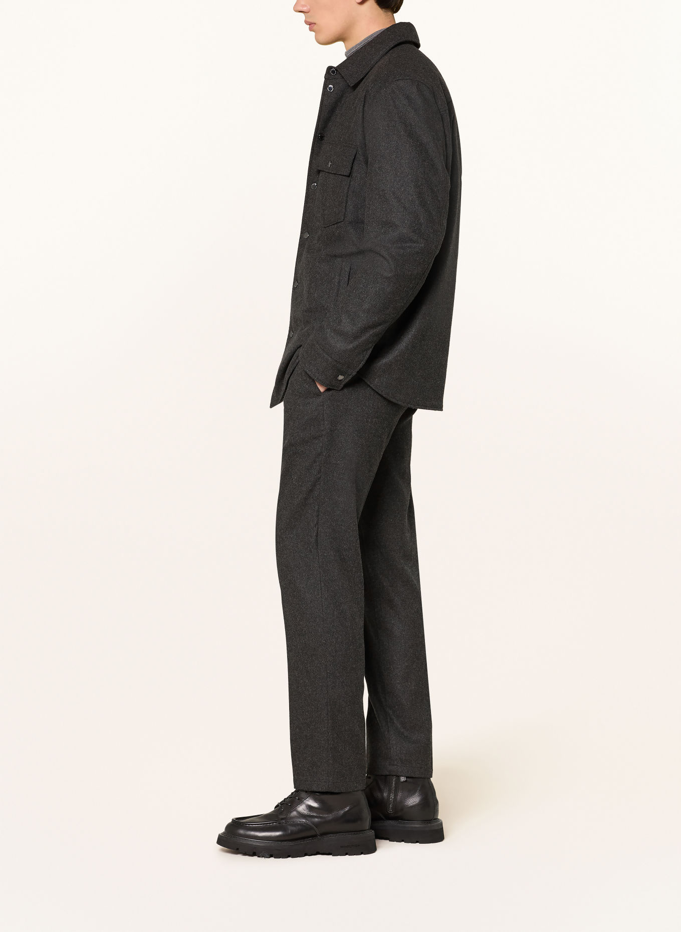 BOGNER Chino RILEY-27 Slim Fit: DUNKELGRAU