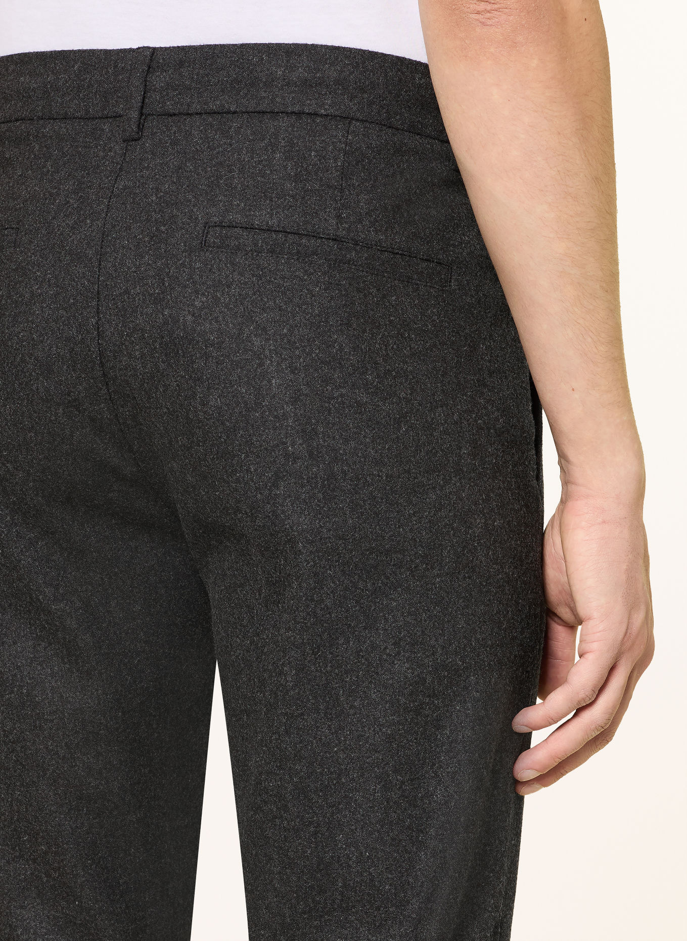 BOGNER Chino RILEY-27 Slim Fit: DUNKELGRAU