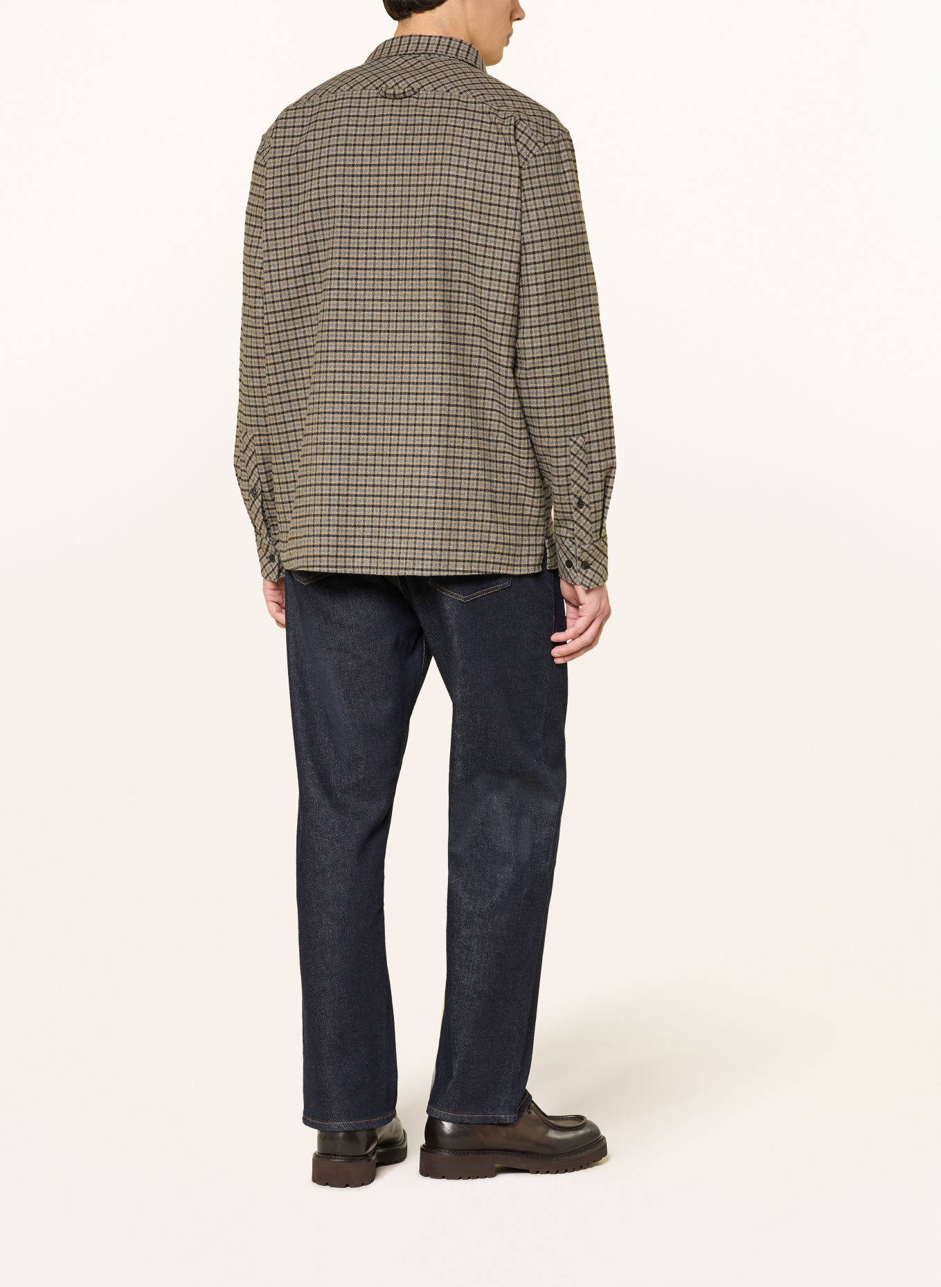BOGNER Overhemd HARDY Comfort Fit: GRIJS / LICHTGROEN / ZWART