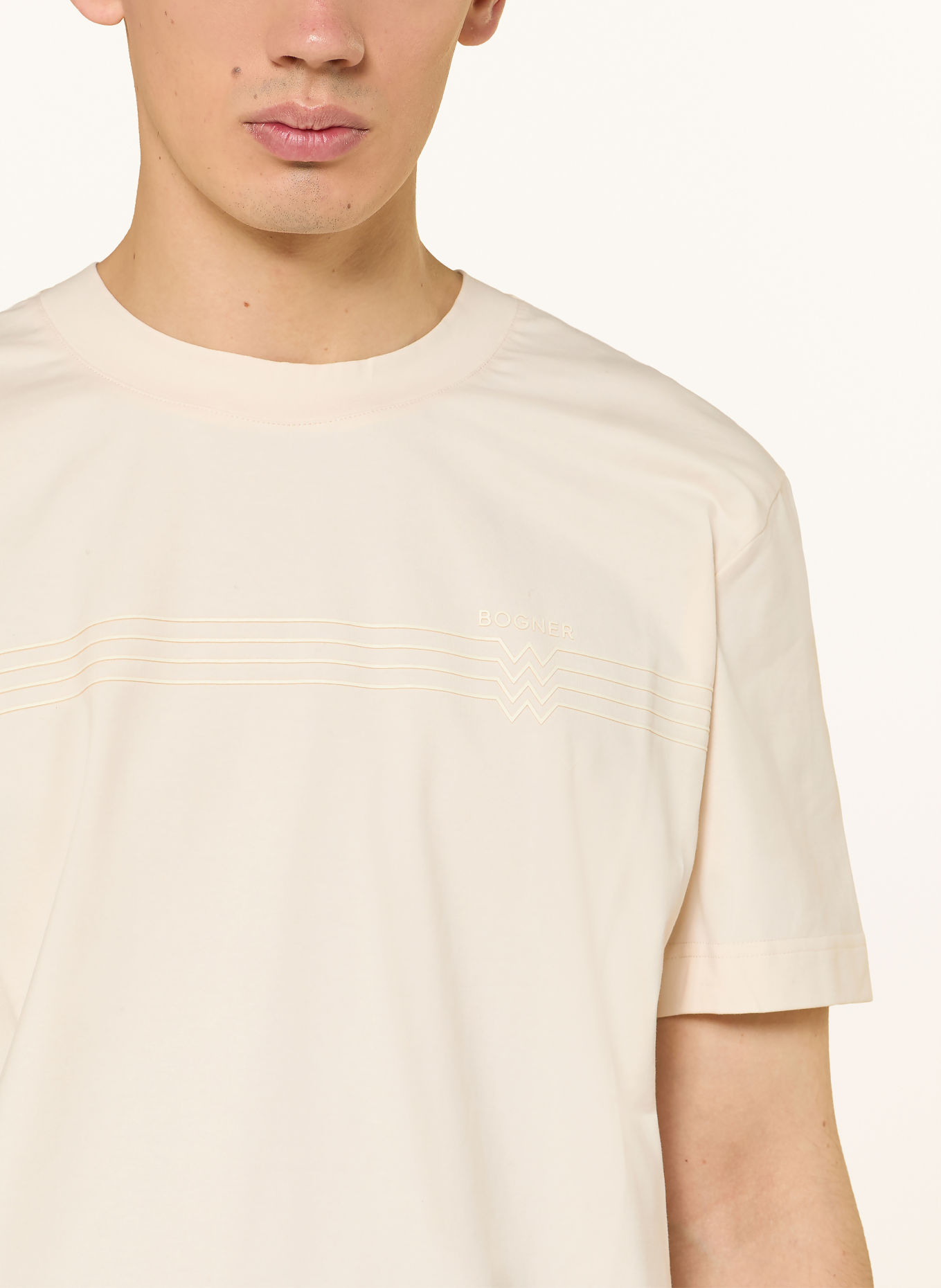 BOGNER T-Shirt RYAN-1: ECRU