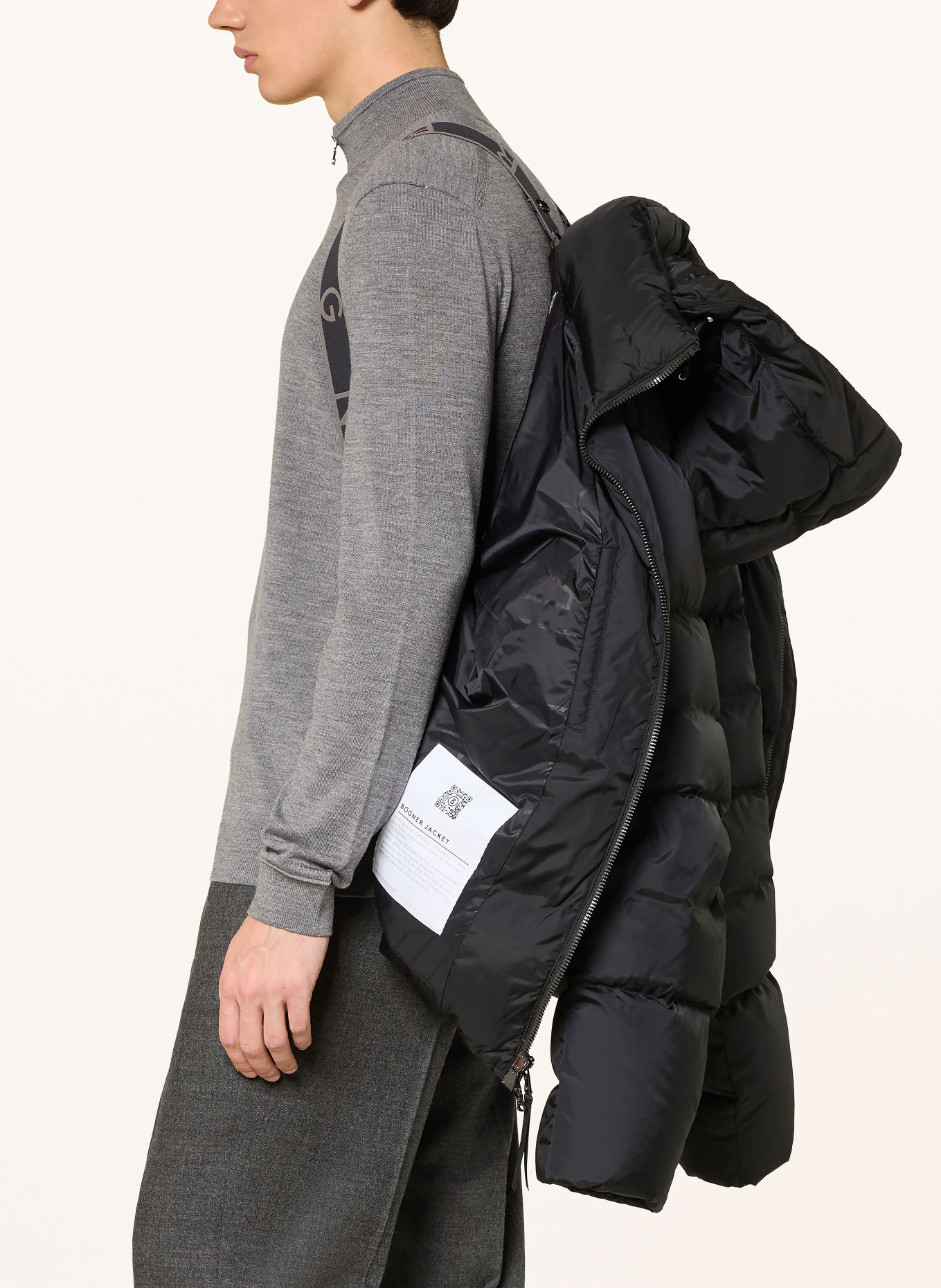 BOGNER JAMY-D3 Down Jacket: BLACK