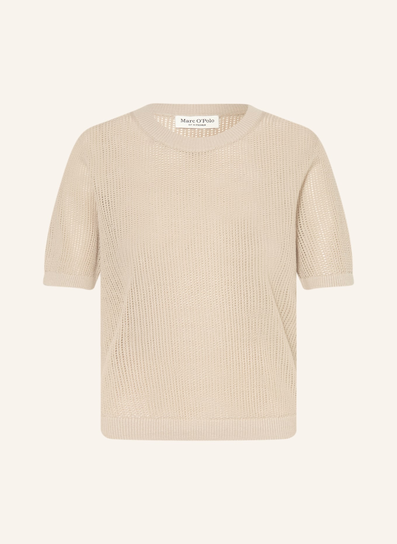 Marc O'Polo Knit shirt: BEIGE