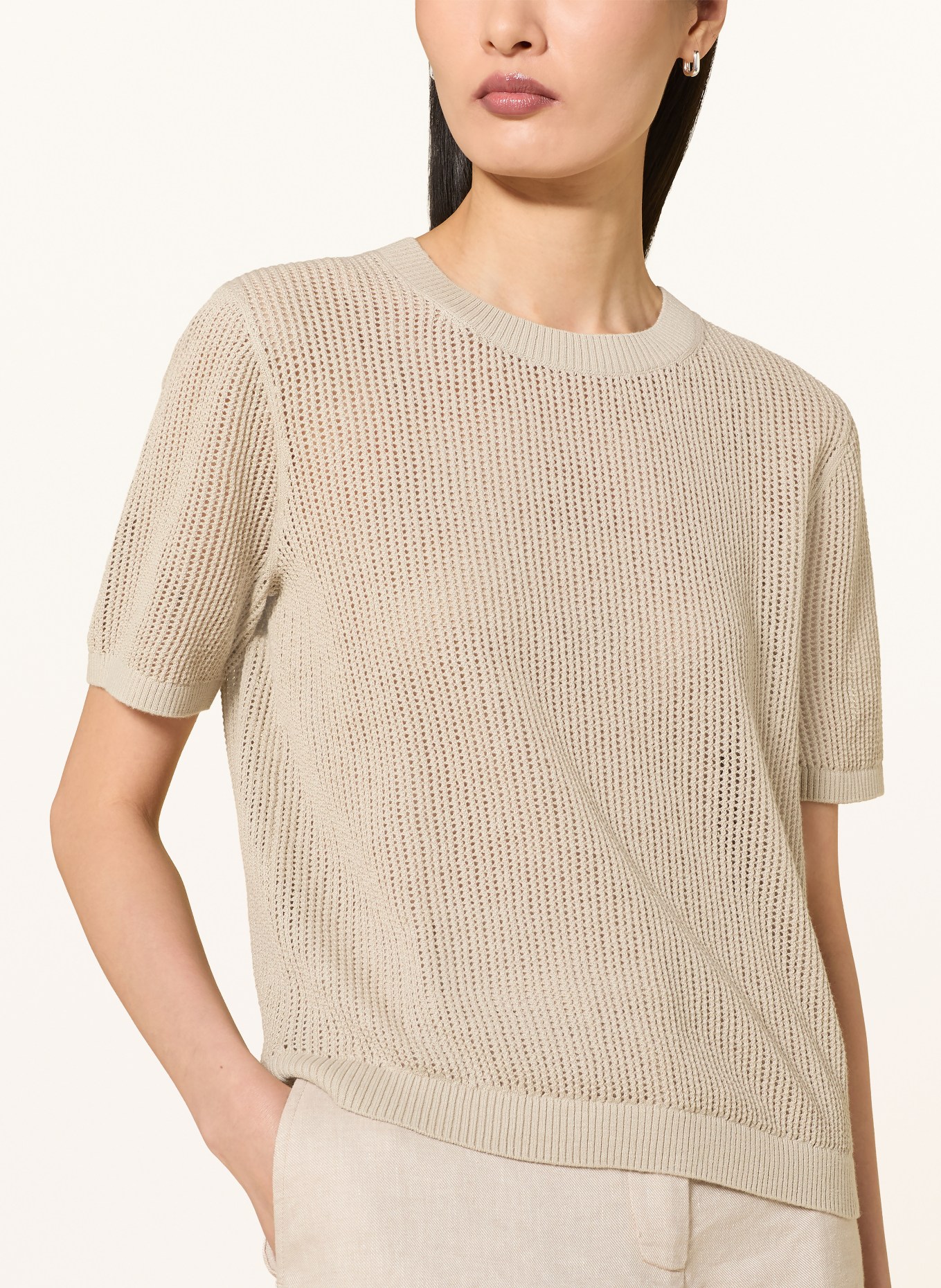 Marc O'Polo Knit shirt: BEIGE