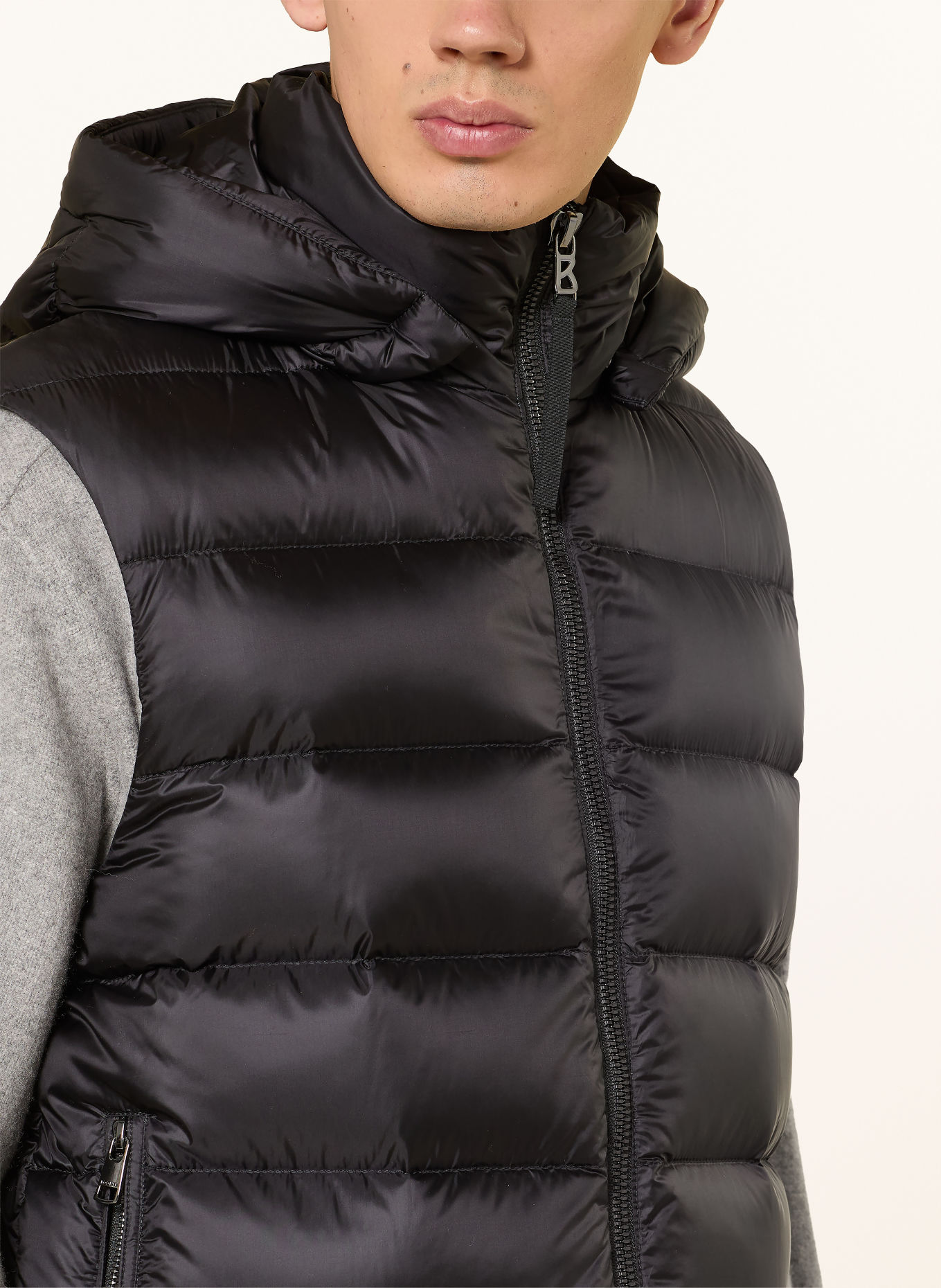 BOGNER Donsvest HOLGER-D3: ZWART
