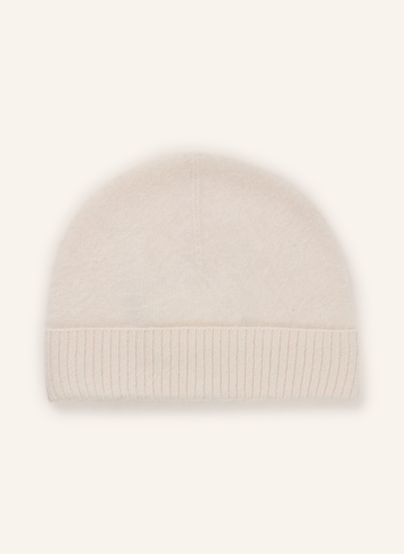 MRS & HUGS Beanie van kasjmier: ECRU