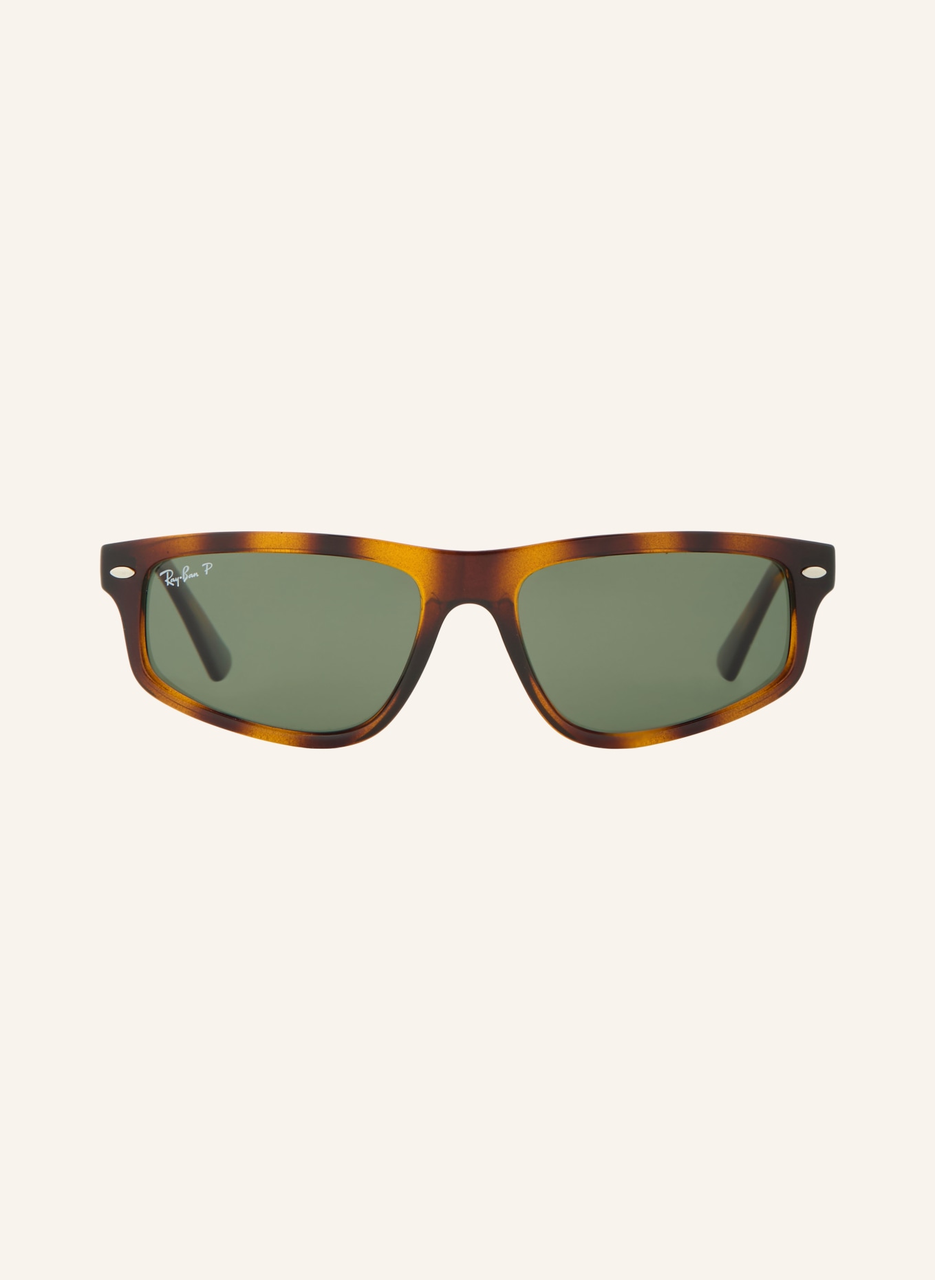 Ray-Ban RB2225 Sunglasses: HAVANA/ GREEN POLARIZED