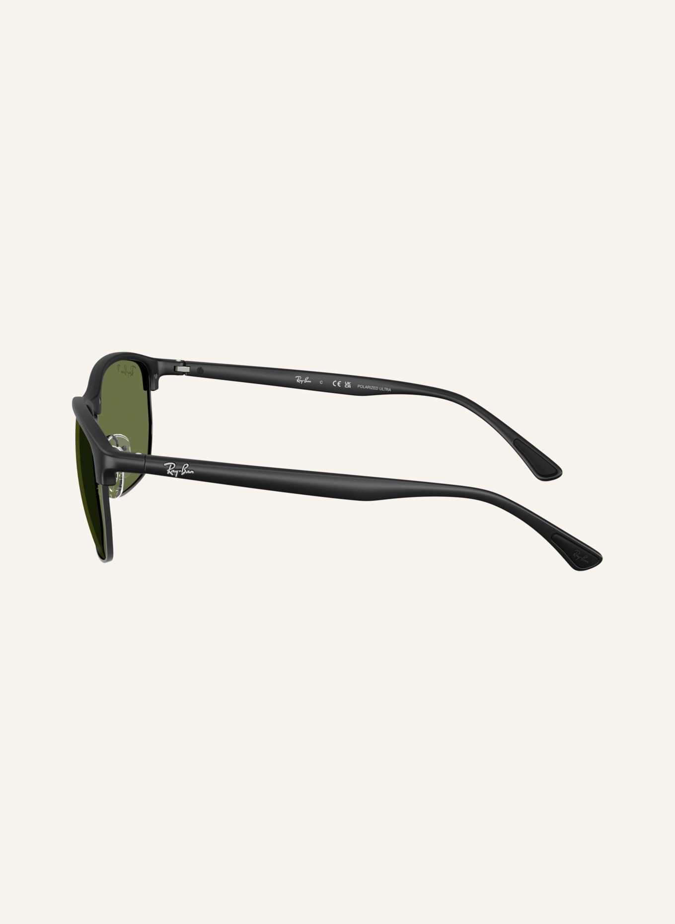 Ray-Ban Zonnebril RB4469: ZWART/ GROEN