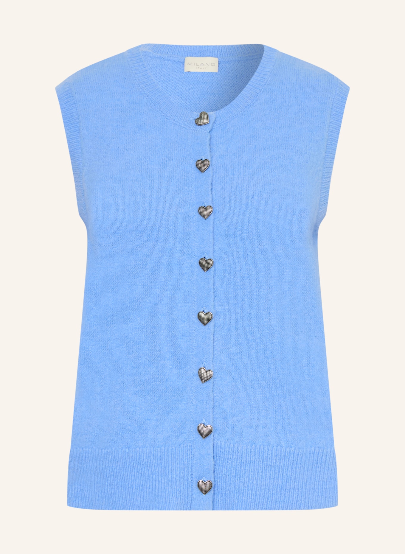 MILANO ITALY Strickweste: BLAU