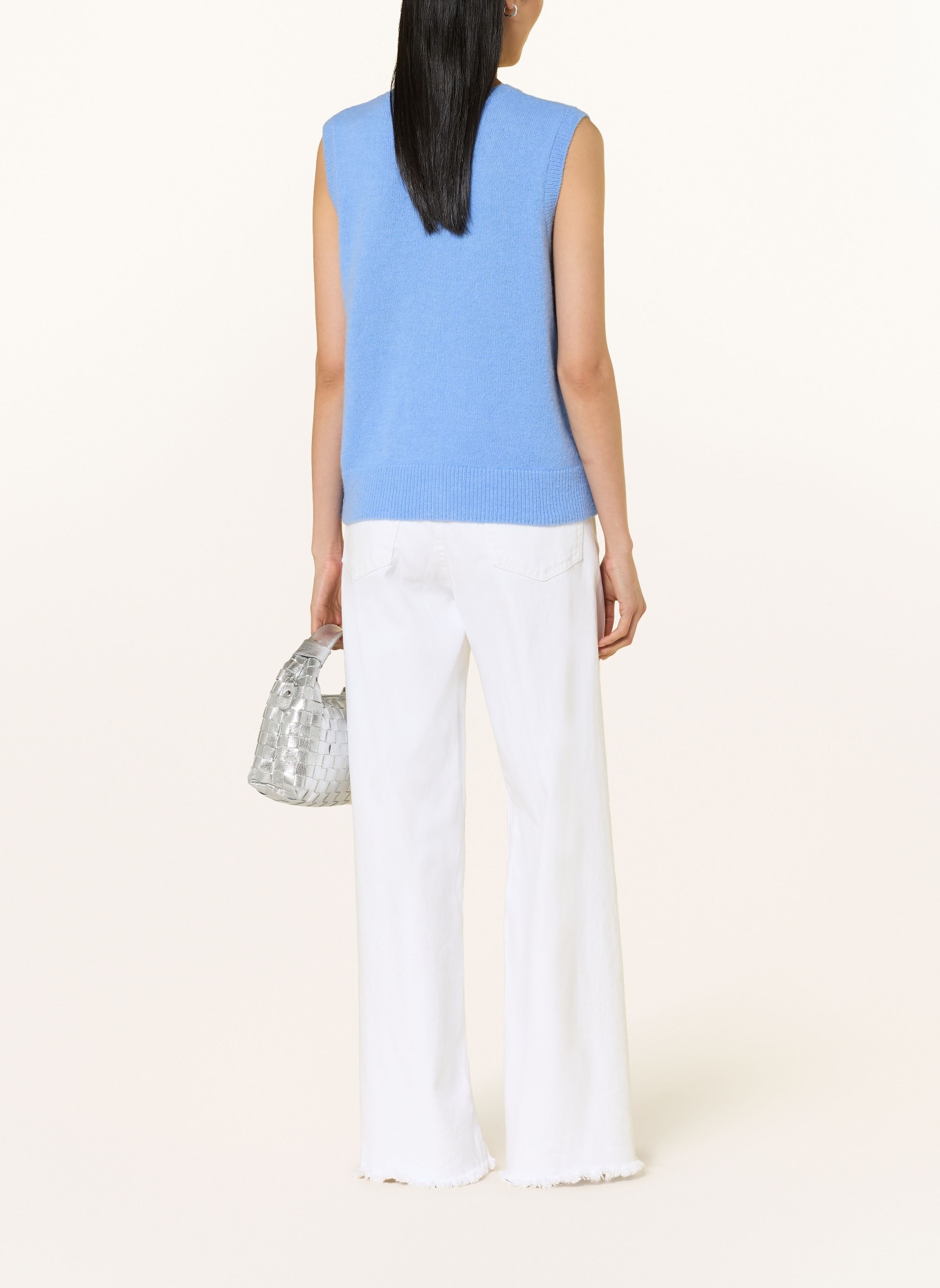 MILANO ITALY Strickweste: BLAU