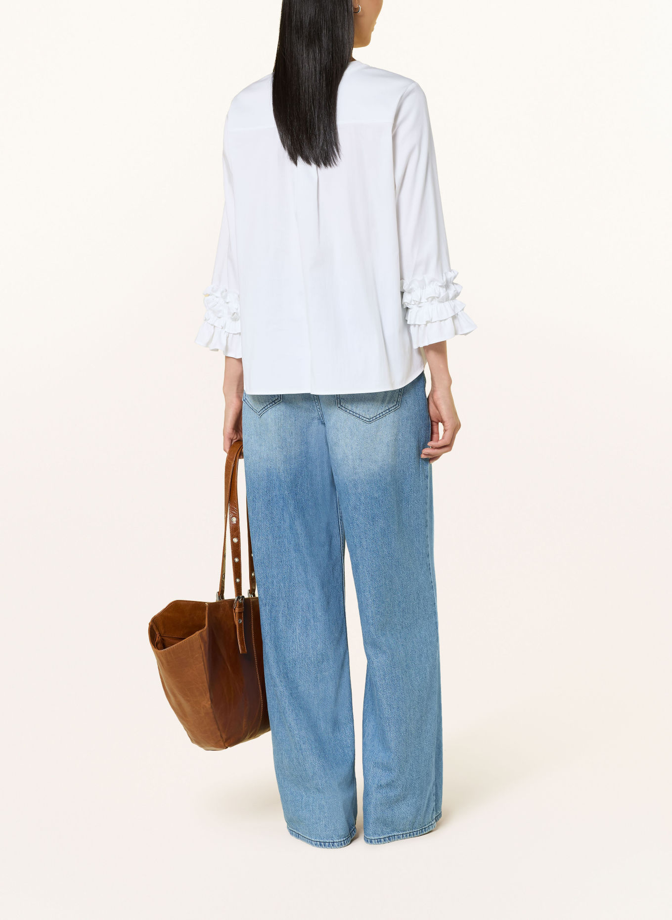 MILANO ITALY Wide Leg Jeans: 649 denim