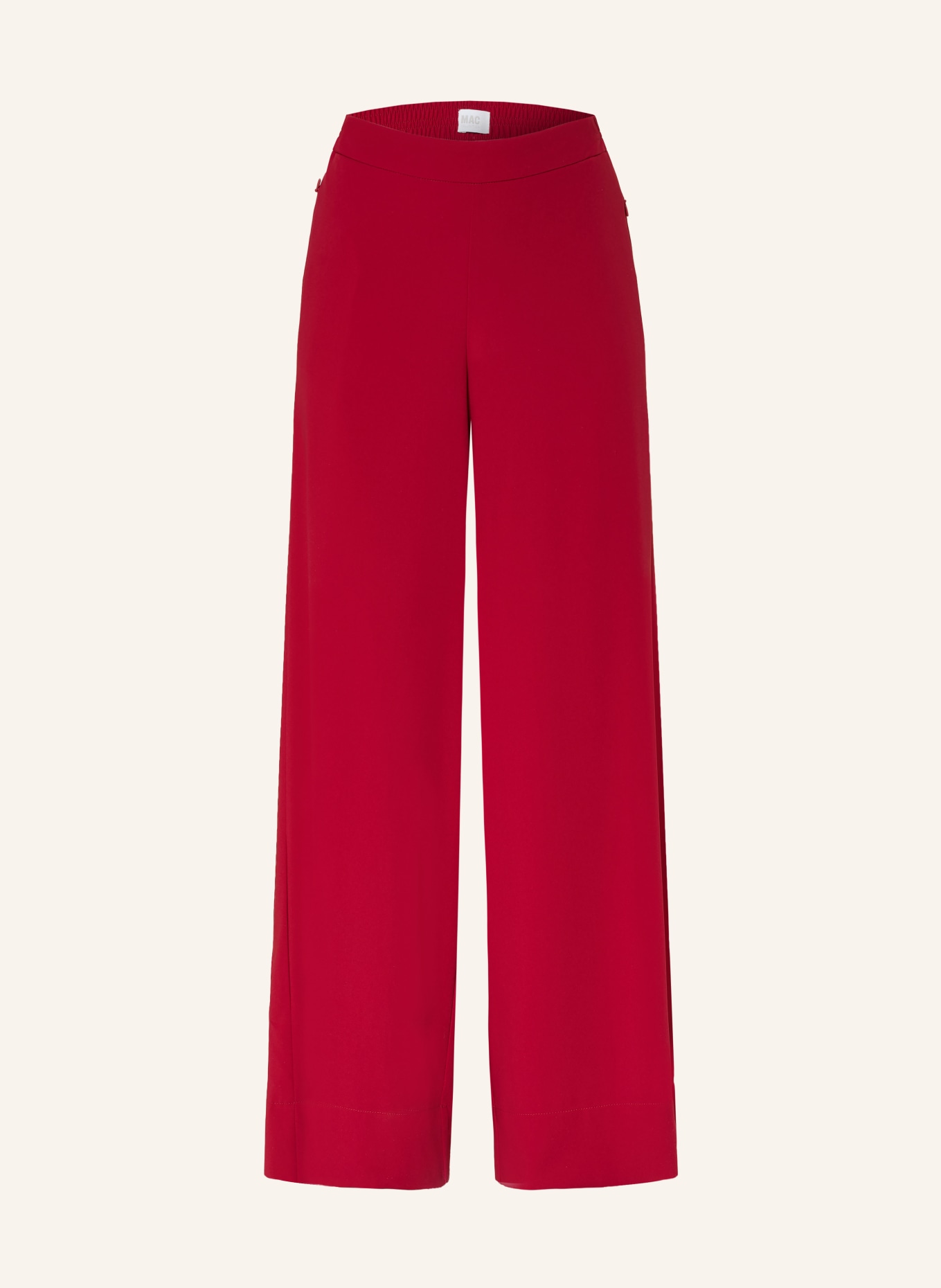 MAC Marlenehose CORALIE: DUNKELROT