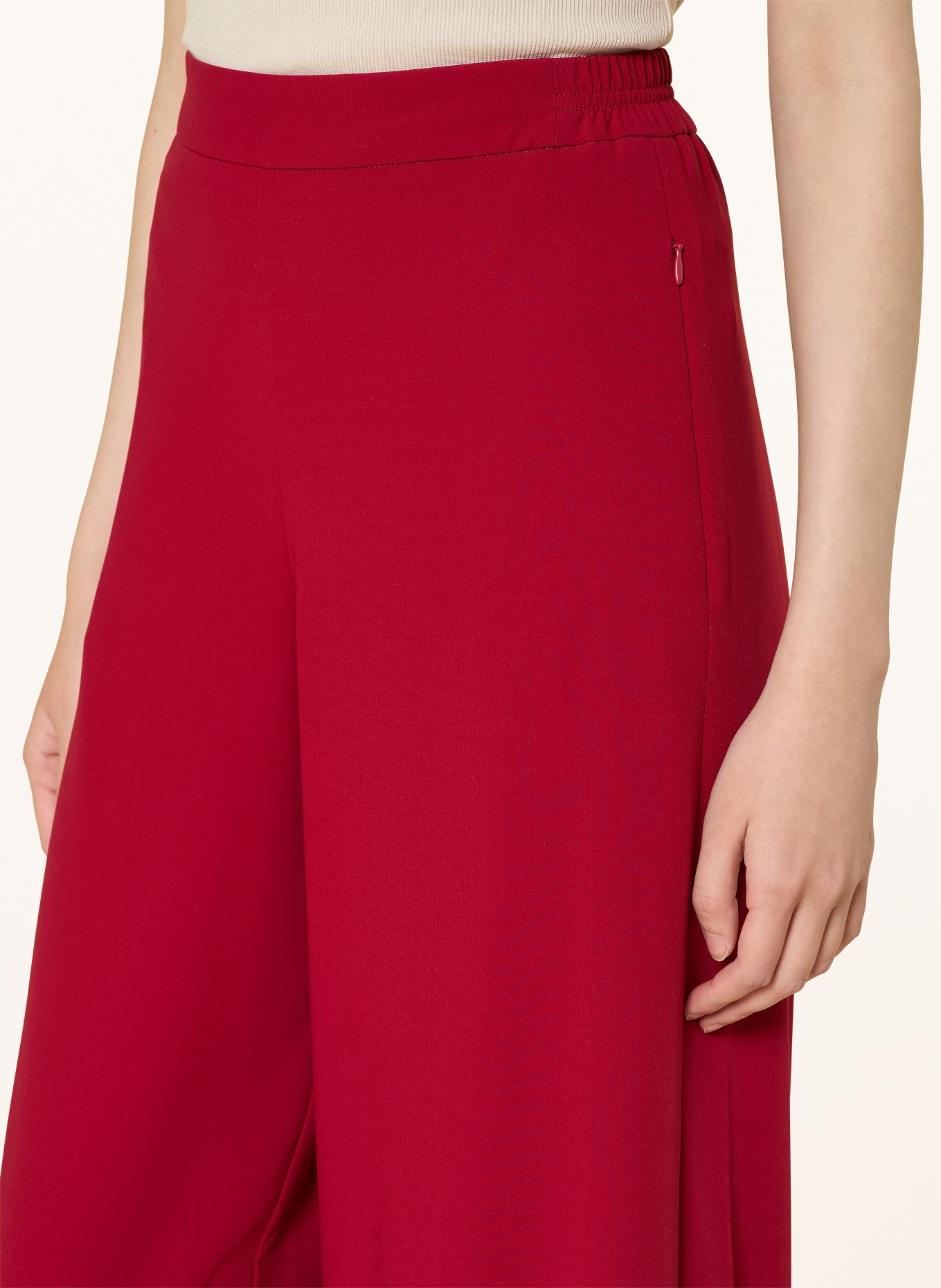 MAC Marlenehose CORALIE: DUNKELROT