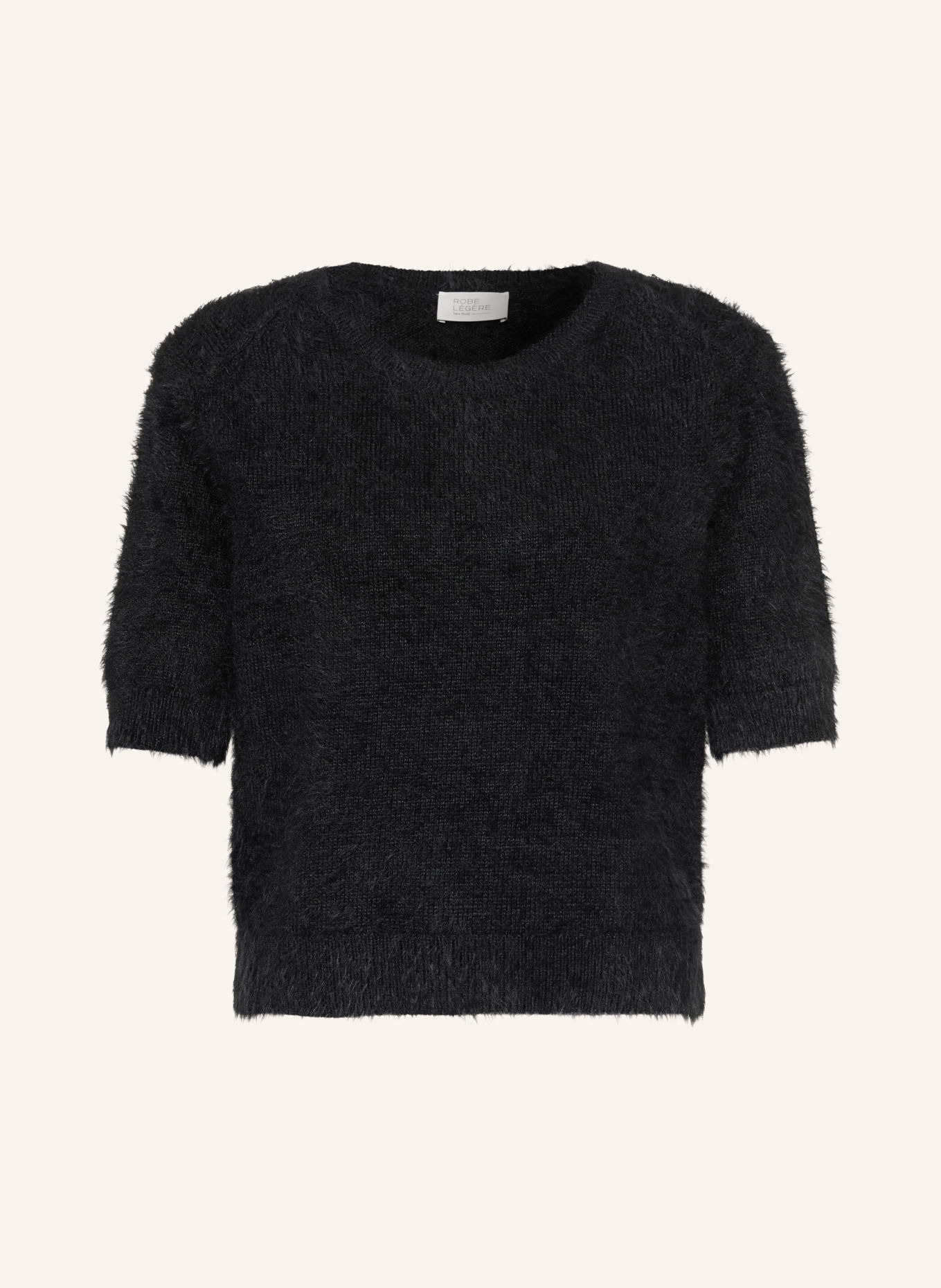 ROBE LÉGÈRE Sweter z dzianiny: CZARNY