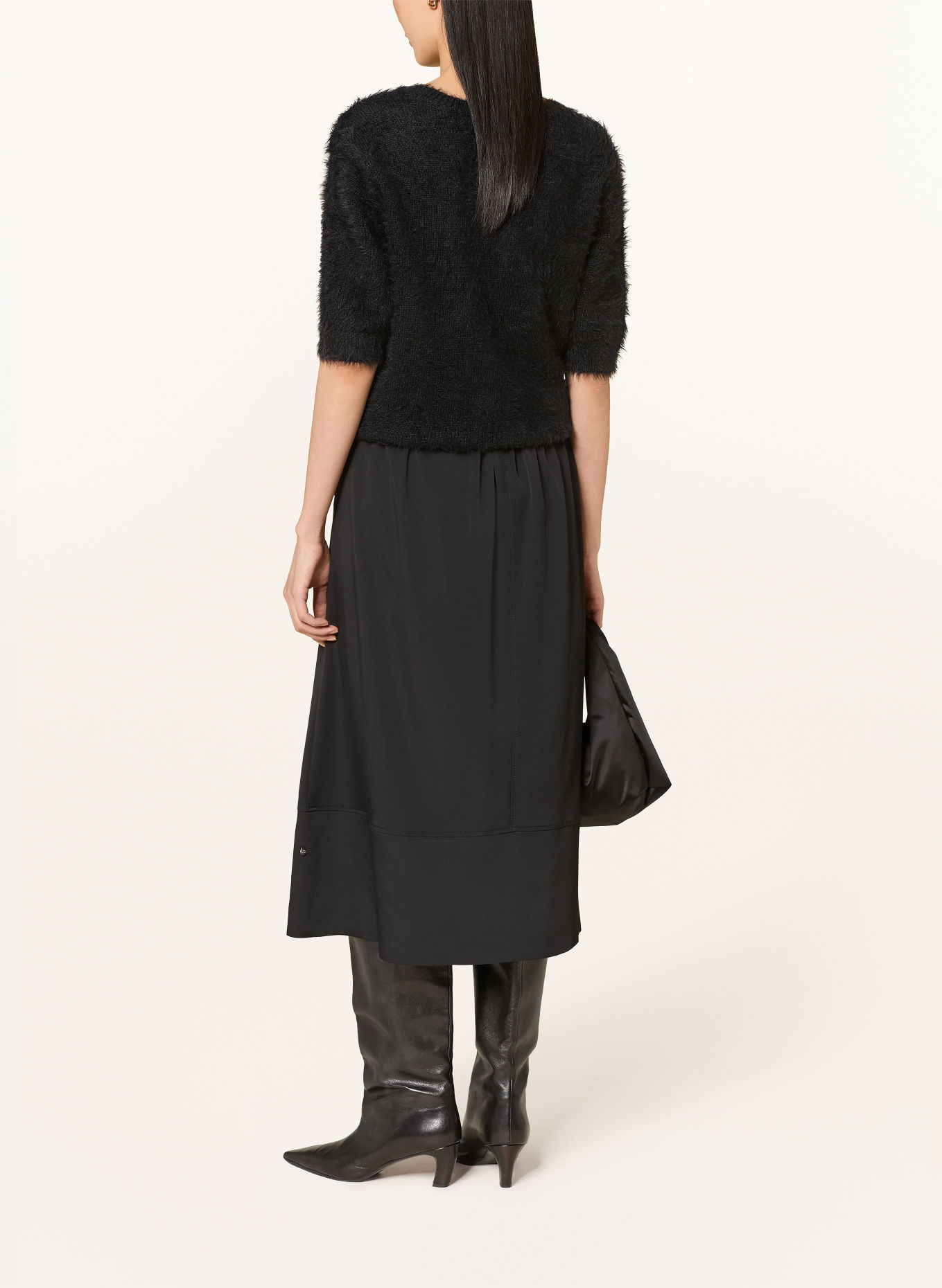ROBE LÉGÈRE Sweter z dzianiny: CZARNY